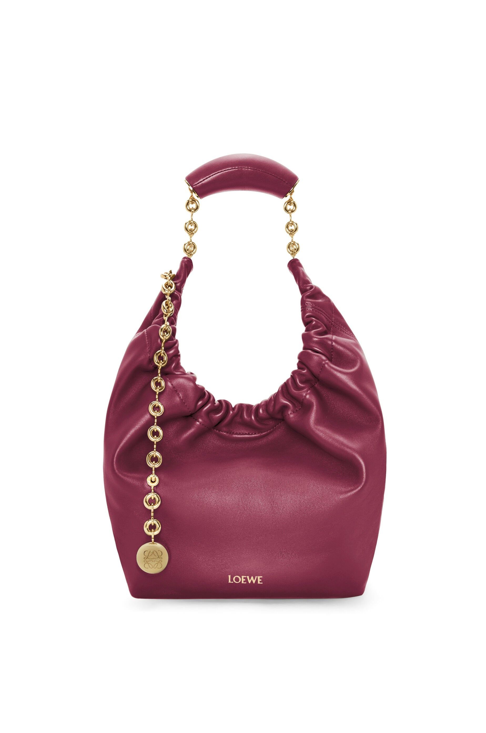 Loewe o1in1g0426 Size: OS / Small Squeeze Bag in Crimson Size ONE SIZE - 1 Thumbnail