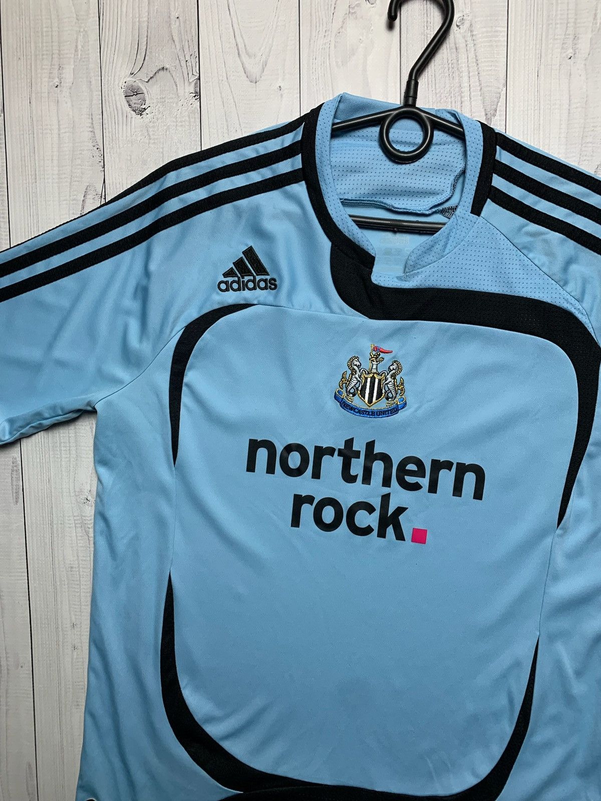Adidas × Vintage Vintage adidas new Castle United soccer jersey blue away S Size US S / EU 44-46 / 1 - 3 Thumbnail