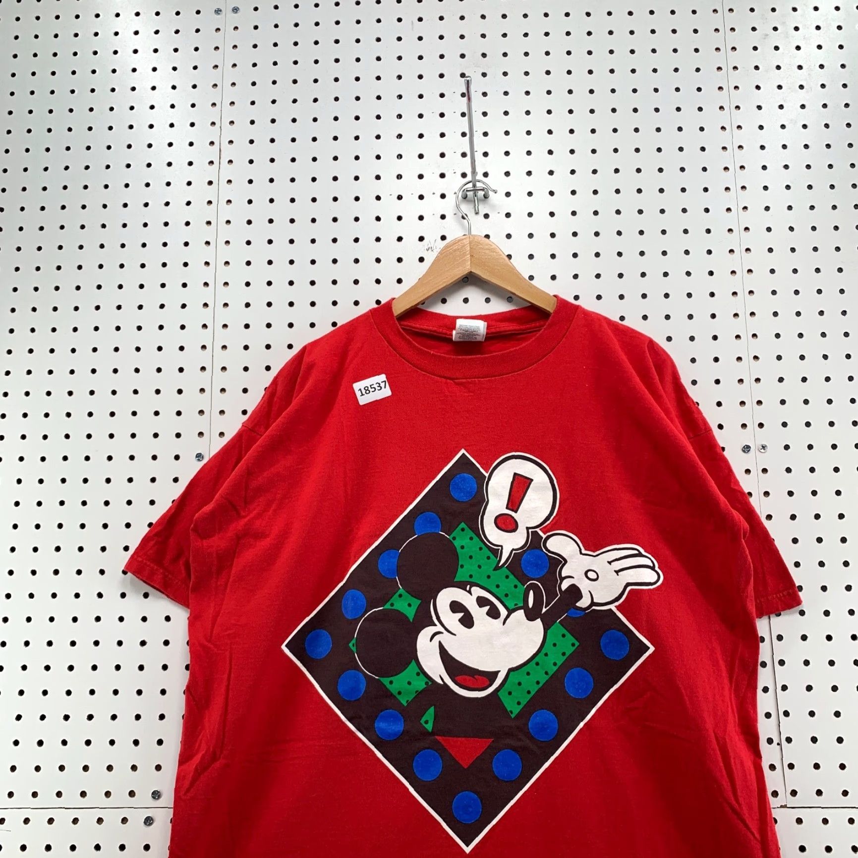 Mickey & Co. VINTAGE Mickey & Co Disney Shirt Womens Sleepwear One Size Red Short Sleeve Size ONE SIZE - 5 Thumbnail