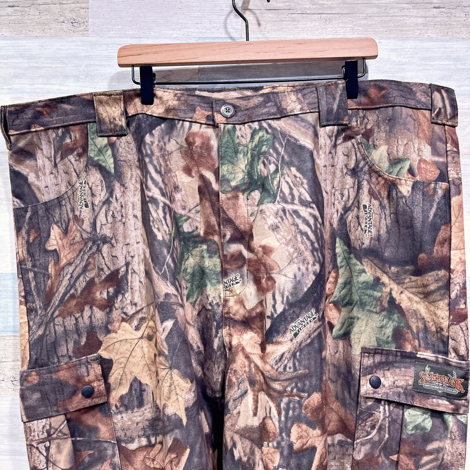 Cabelas Scentlok Advantage Timber Fleece Hunting Pants Camo 3XL Size US 44 / EU 60 - 2 Thumbnail