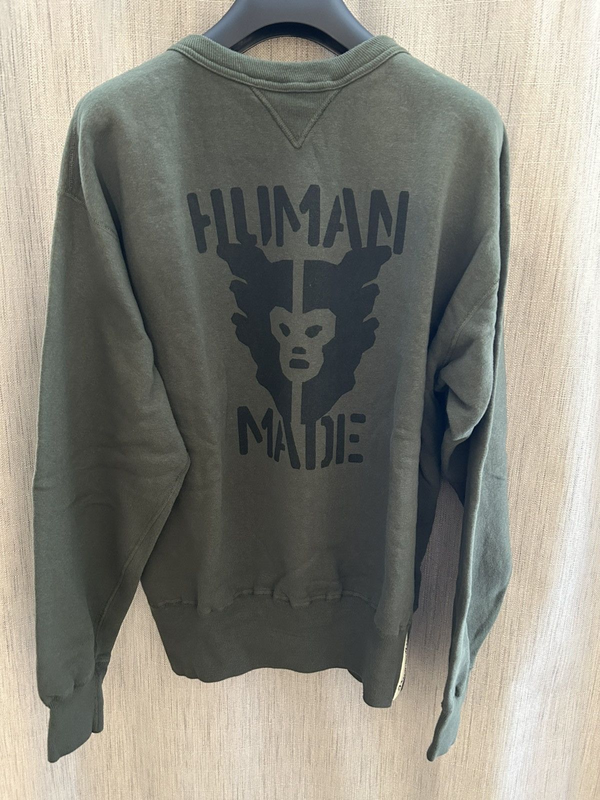 Human Made HUMAN MADE Duck Face Logo Sweatshirt Size US XL / EU 56 / 4 - 1 Thumbnail