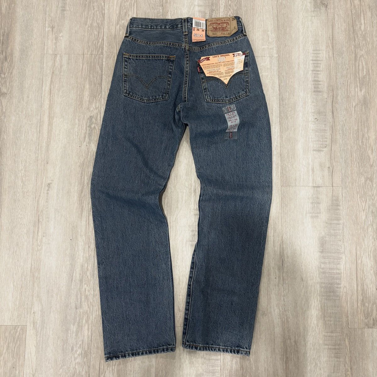 Levi's × Vintage Vintage NWT Levi’s 501 Button Fly Jeans Size 27" / US 4 / IT 40 - 2 Thumbnail