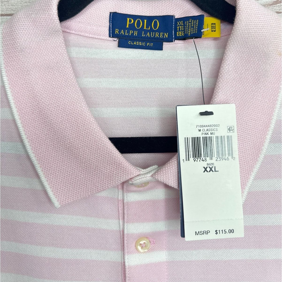 Polo Ralph Lauren Polo Ralph Lauren Classic Fit Cotton Oxford Mesh Polo Shirt Size US XXL / EU 58 / 5 - 4 Thumbnail