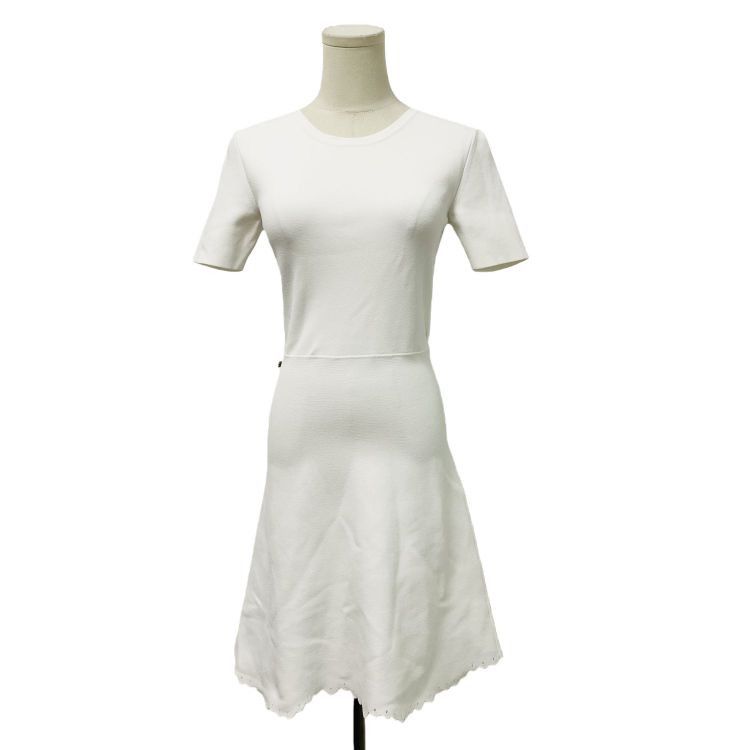 Louis Vuitton Louis Vuitton Scalloped Hem Dress Size S Size S / US 4 / IT 40 - 1 Thumbnail