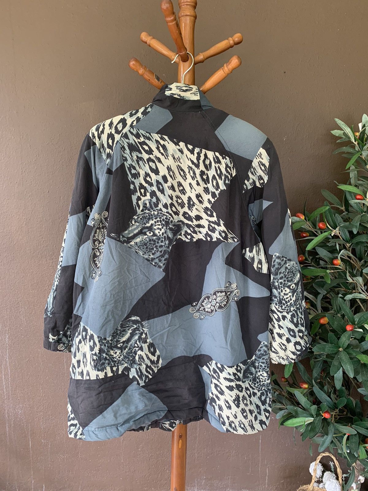 Vintage Vintage All Over Print Leopard Jacket Size L / US 10 / IT 46 - 4 Thumbnail
