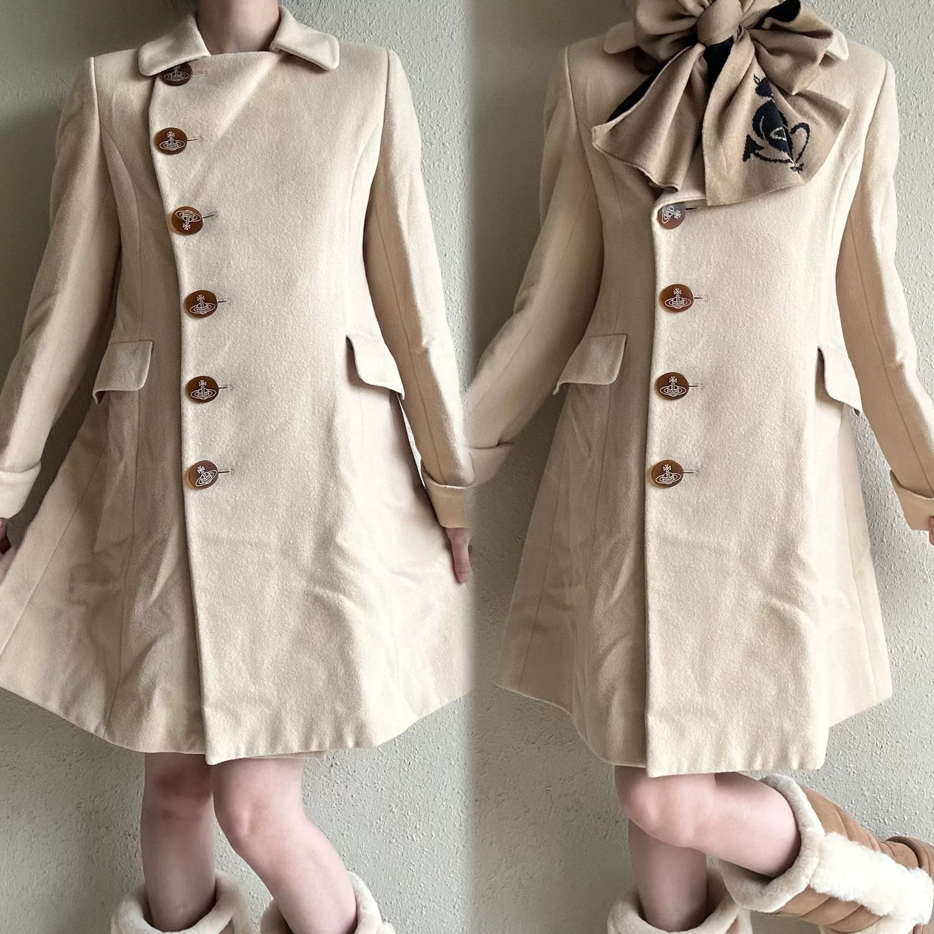 Vivienne Westwood vivienne westwood beige wool coat Size M / US 6-8 / IT 42-44 - 1 Thumbnail