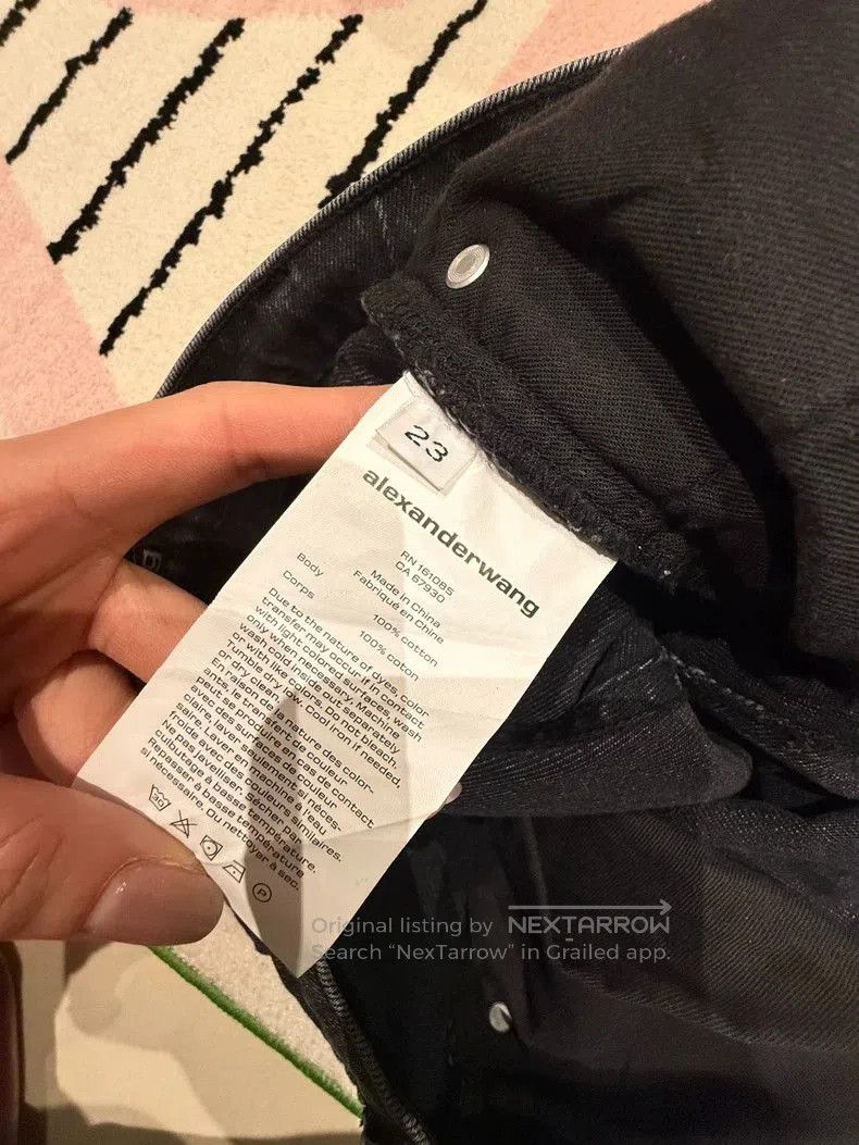 Alexander Wang Alexander Wang Women's Logo Pocket Jeans. Size US 26 / EU 42 - 4 Thumbnail