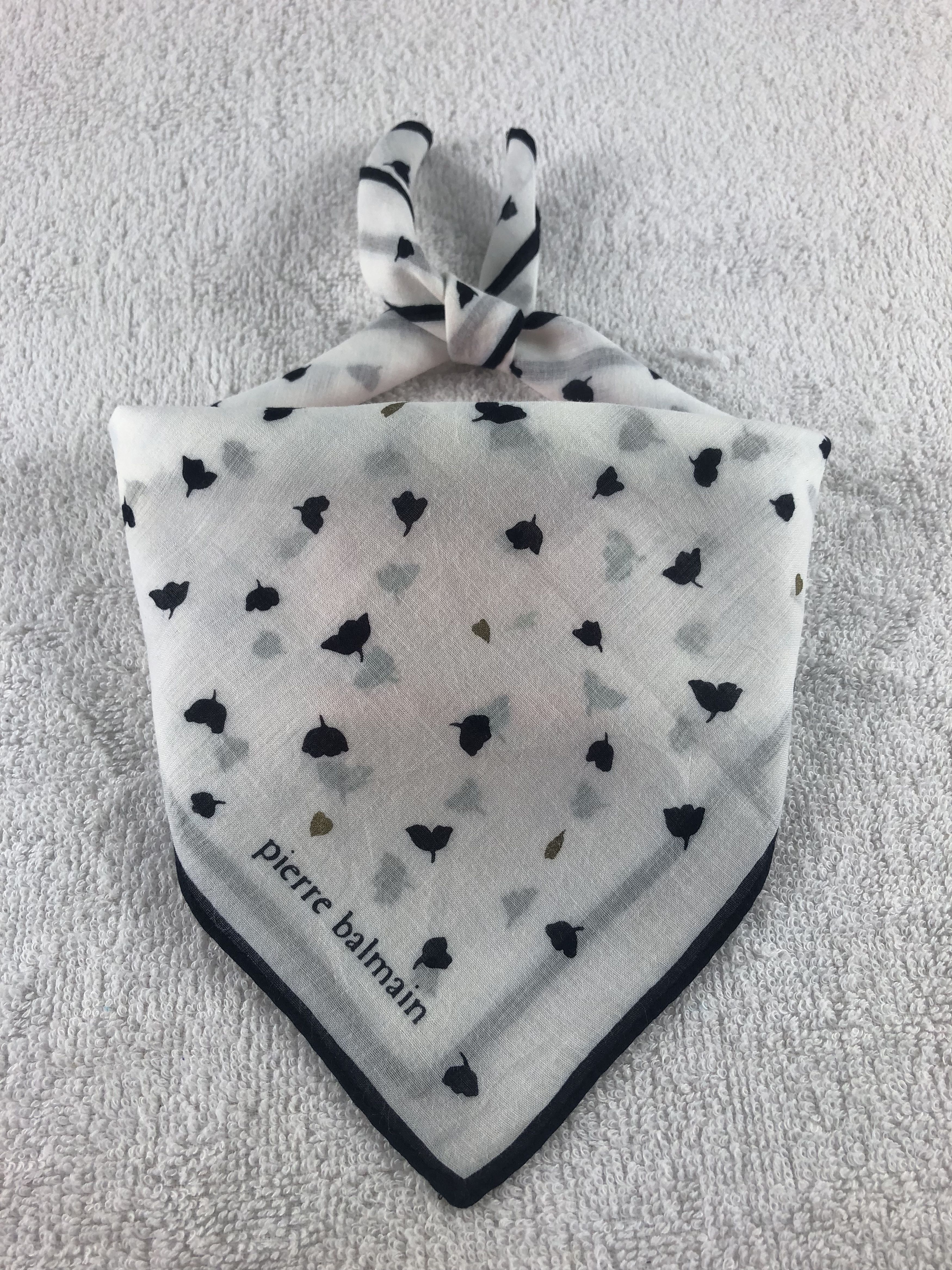 Pierre Balmain × Vintage Pierre Balmain Handkerchief / Bandana / Neckerchief Size ONE SIZE - 2 Thumbnail