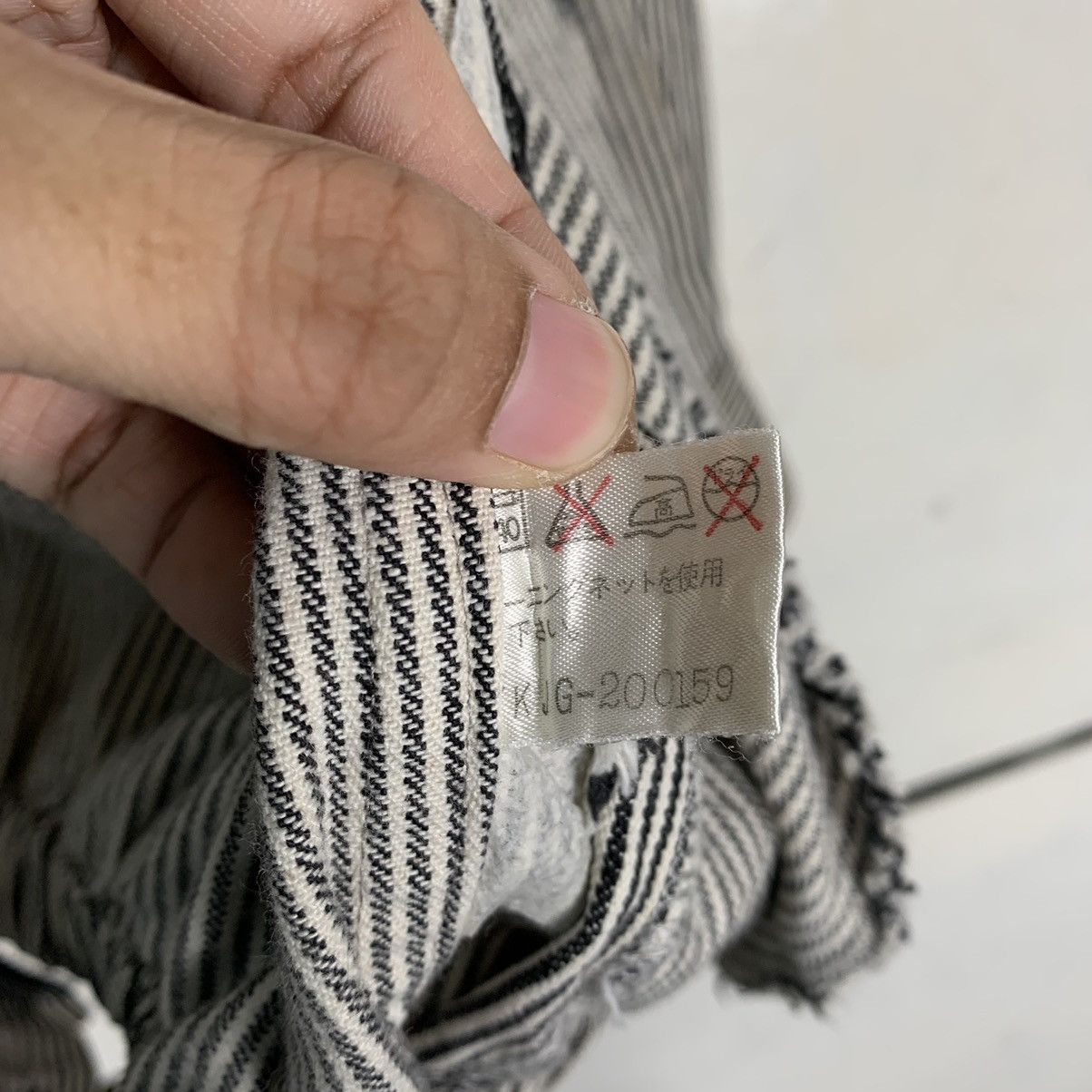 Japanese Brand Japanese Brand Claude Cross Hickory Bomber Jacket Size US M / EU 48-50 / 2 - 18 Thumbnail