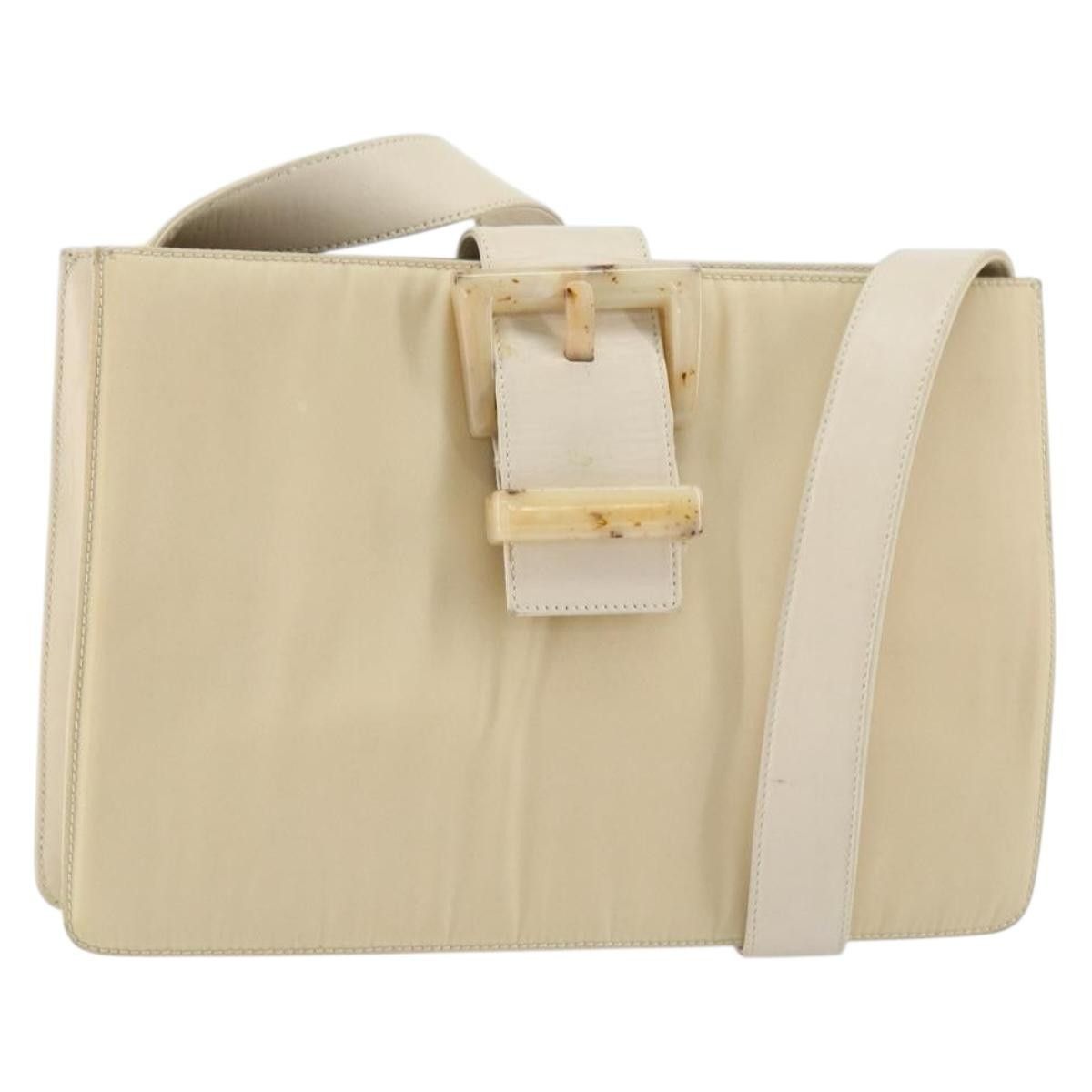 Prada Prada Vintage Shoulder Bag Nylon and Leather Size ONE SIZE - 1 Thumbnail