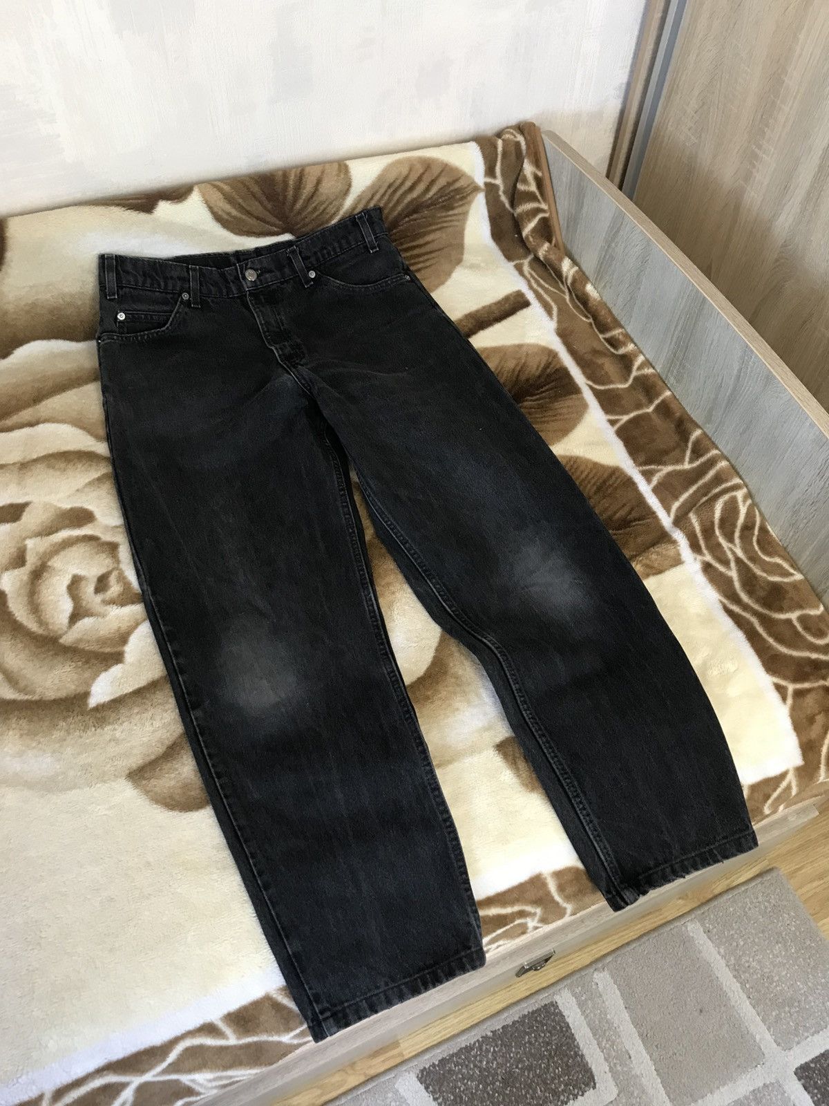 Levi's × Levi's Vintage Clothing 🔥 Vintage Levis 550 Distressed Denim Washed Pants Jeans Size US 34 / EU 50 - 9 Thumbnail