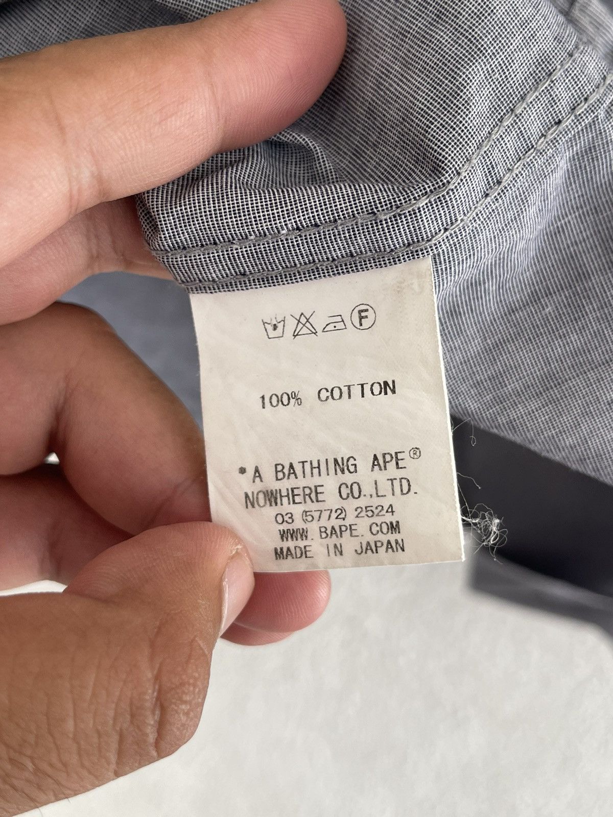 Bape Half Zipper Shirt Size US M / EU 48-50 / 2 - 5 Thumbnail