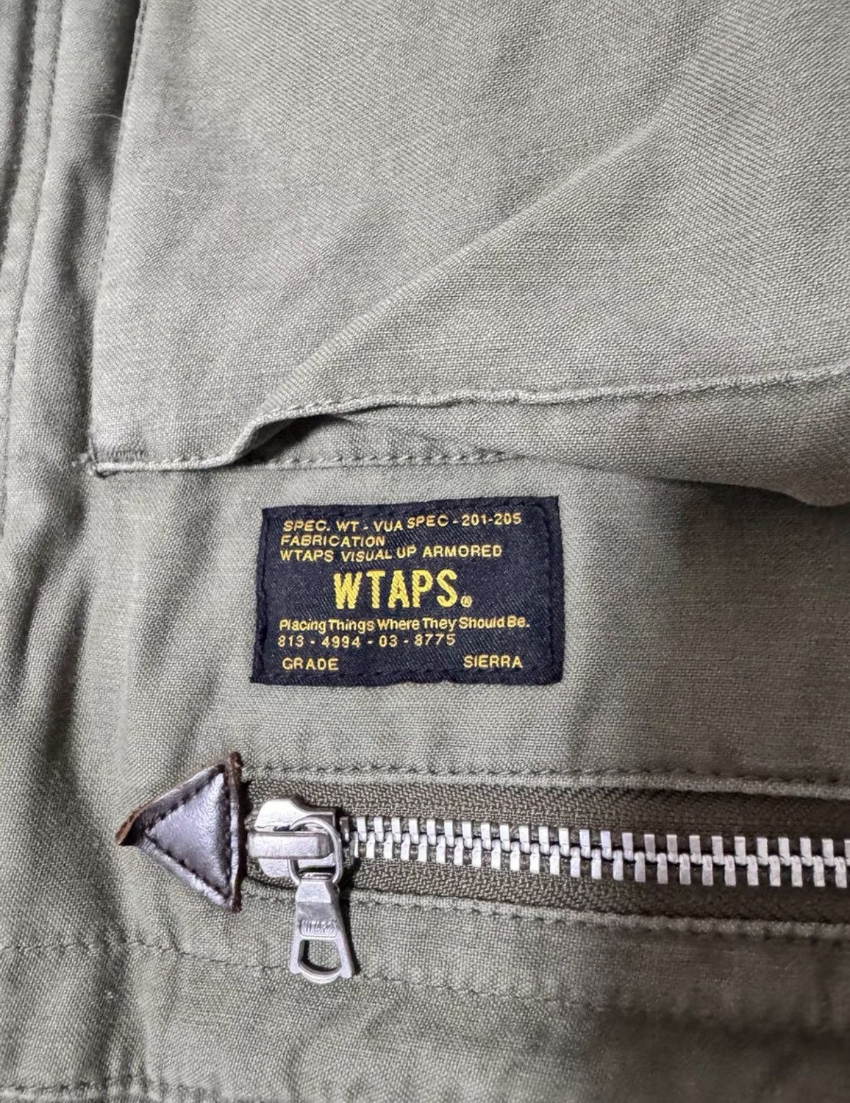 Wtaps WTAPS 14AW Alpaca wool-lined military M65 hooded jacket Size US S / EU 44-46 / 1 - 8 Thumbnail