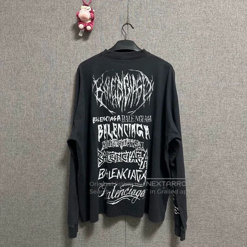 Balenciaga Balenciaga long sleeve Size US XL / EU 56 / 4 - 2 Thumbnail