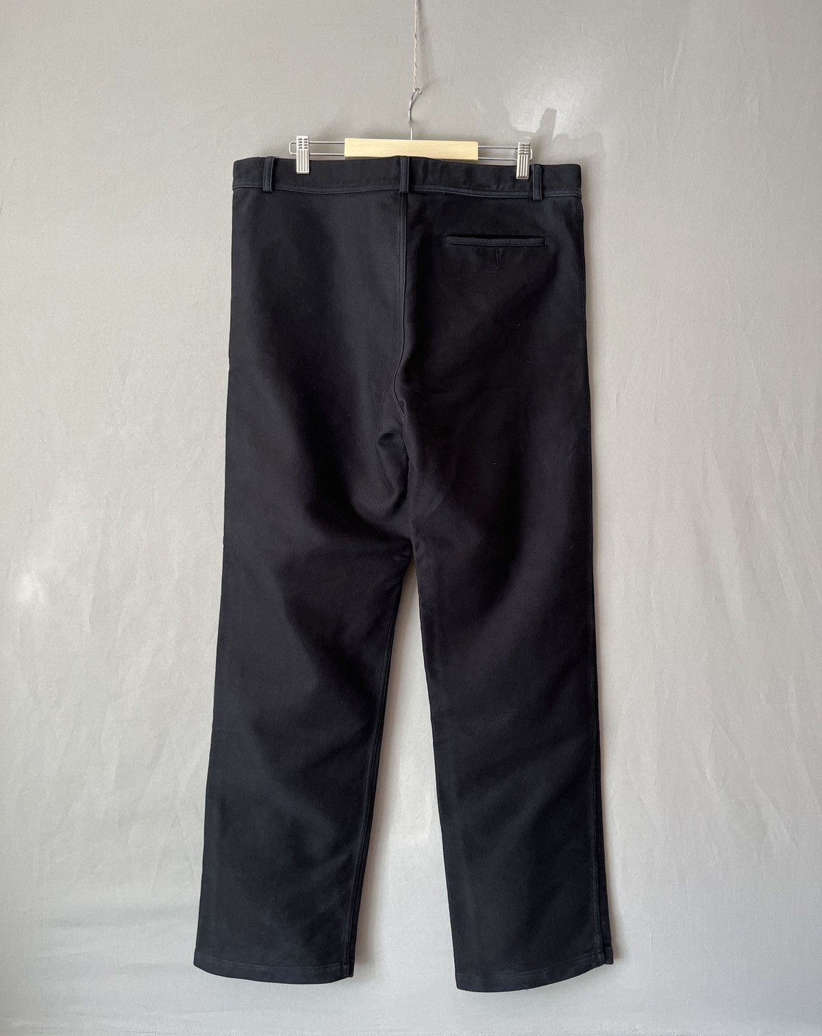 Jil Sander Jil Sander Moleskin Heavy Cotton Wide Legs Pants Size US 34 / EU 50 - 4 Thumbnail