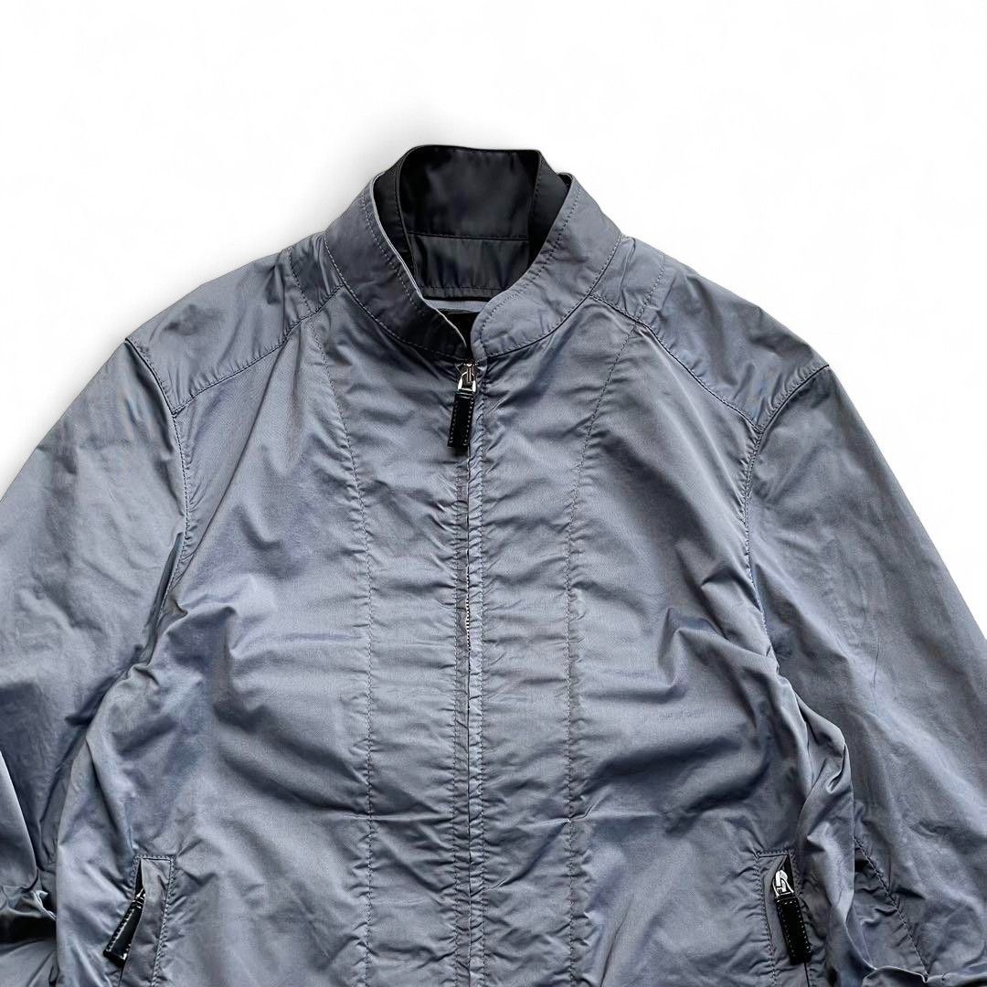 Prada Prada Sport - L SS09 Nylon Black Leather Jacket Wind Light Size US L / EU 52-54 / 3 - 4 Thumbnail