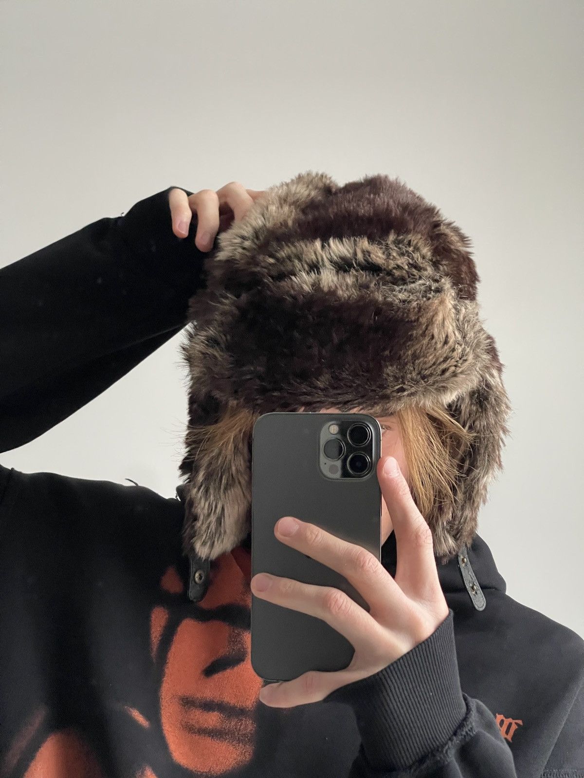 Japanese Brand Vintage fuzzy mohair japanese ushanka hat avant garde Size ONE SIZE - 6 Thumbnail