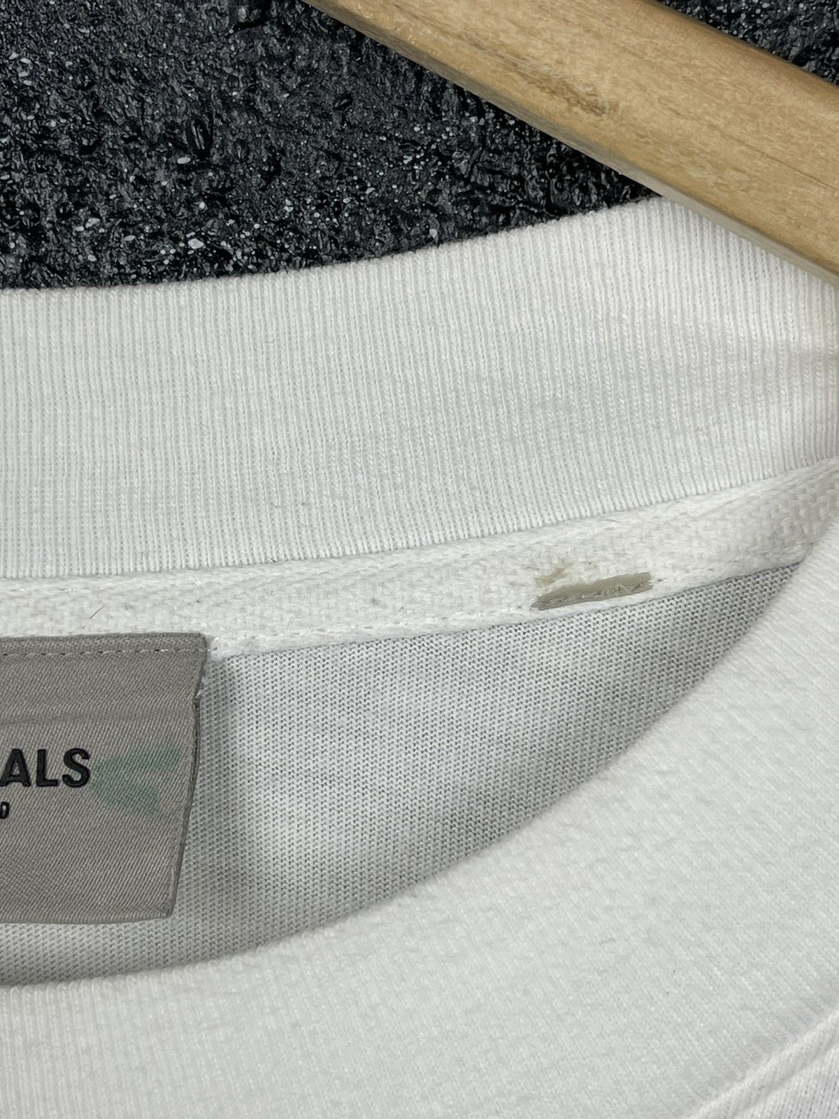 Essentials Essentials Fear Of God White Oversized Long Sleeve T-Shirt L Size US L / EU 52-54 / 3 - 9 Thumbnail