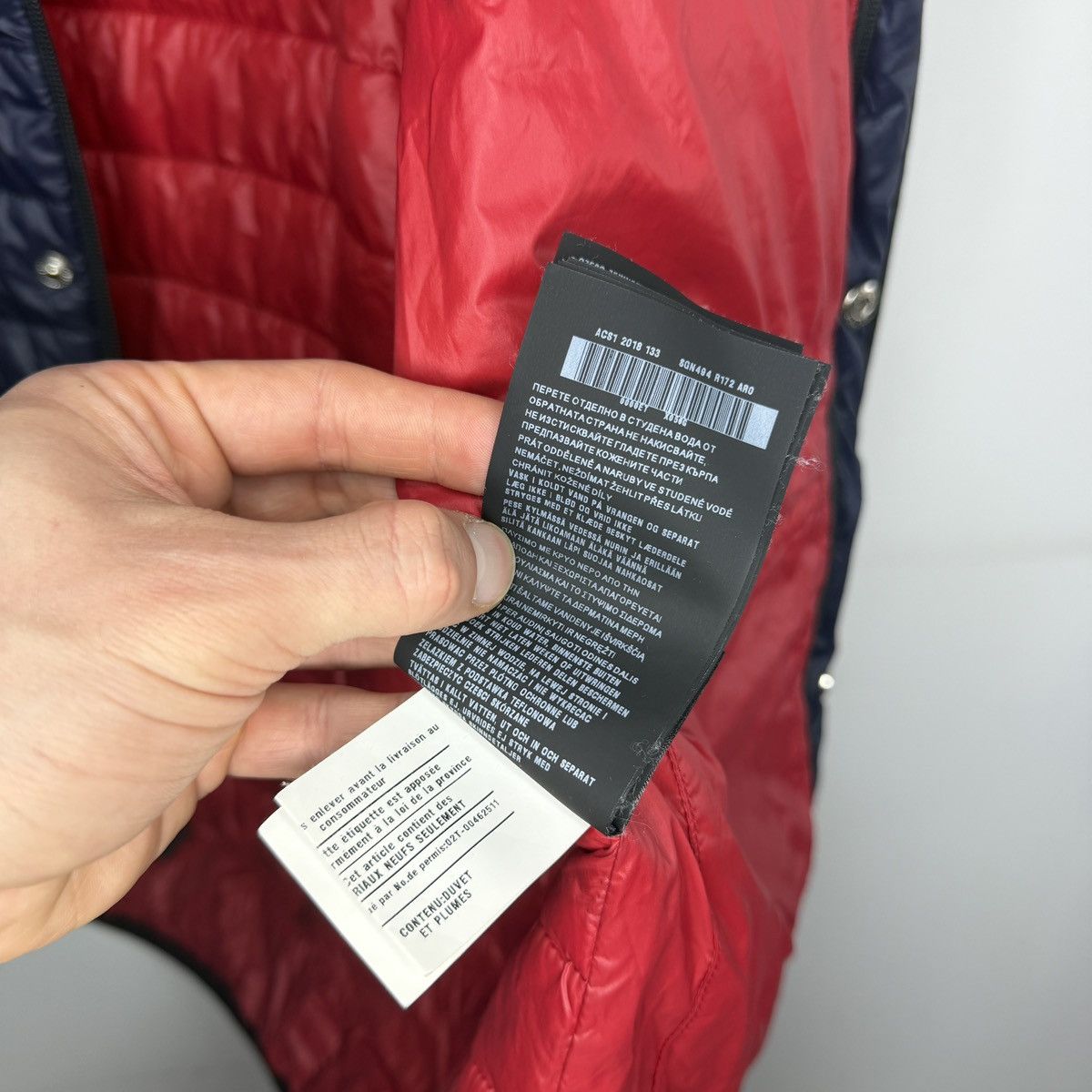 Prada Milano Puffer Down Jacket Re-Nylon Archive Navy