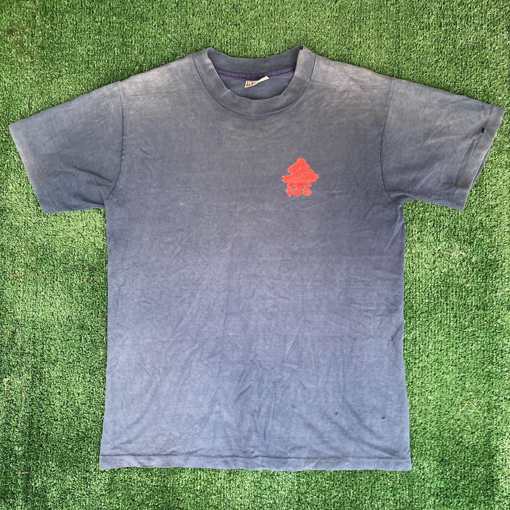 Hanes Vintage 80s Japanese Festival Shirt Los Angeles Grunge Tee Size US M / EU 48-50 / 2 - 6 Thumbnail