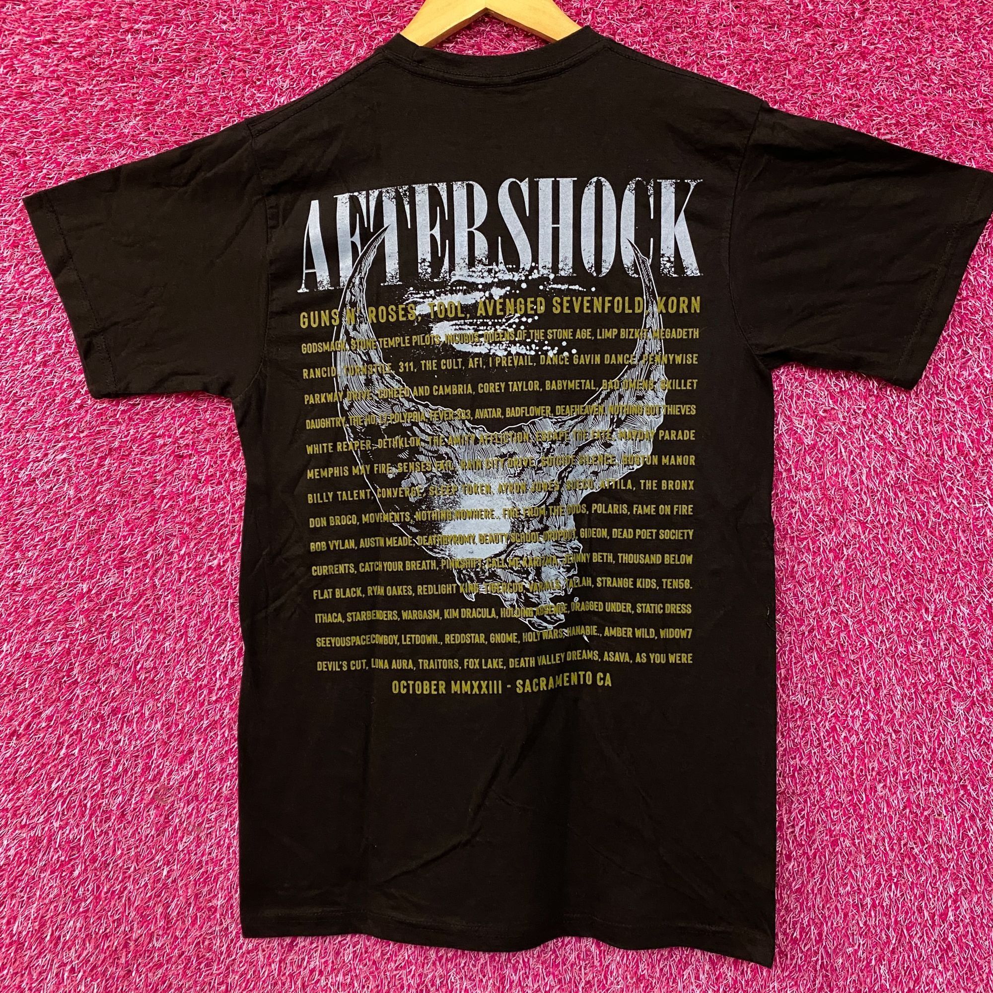 Band Tees Aftershock Perch October 2023 Music Festival T-Shirt Medium Size US M / EU 48-50 / 2 - 5 Thumbnail