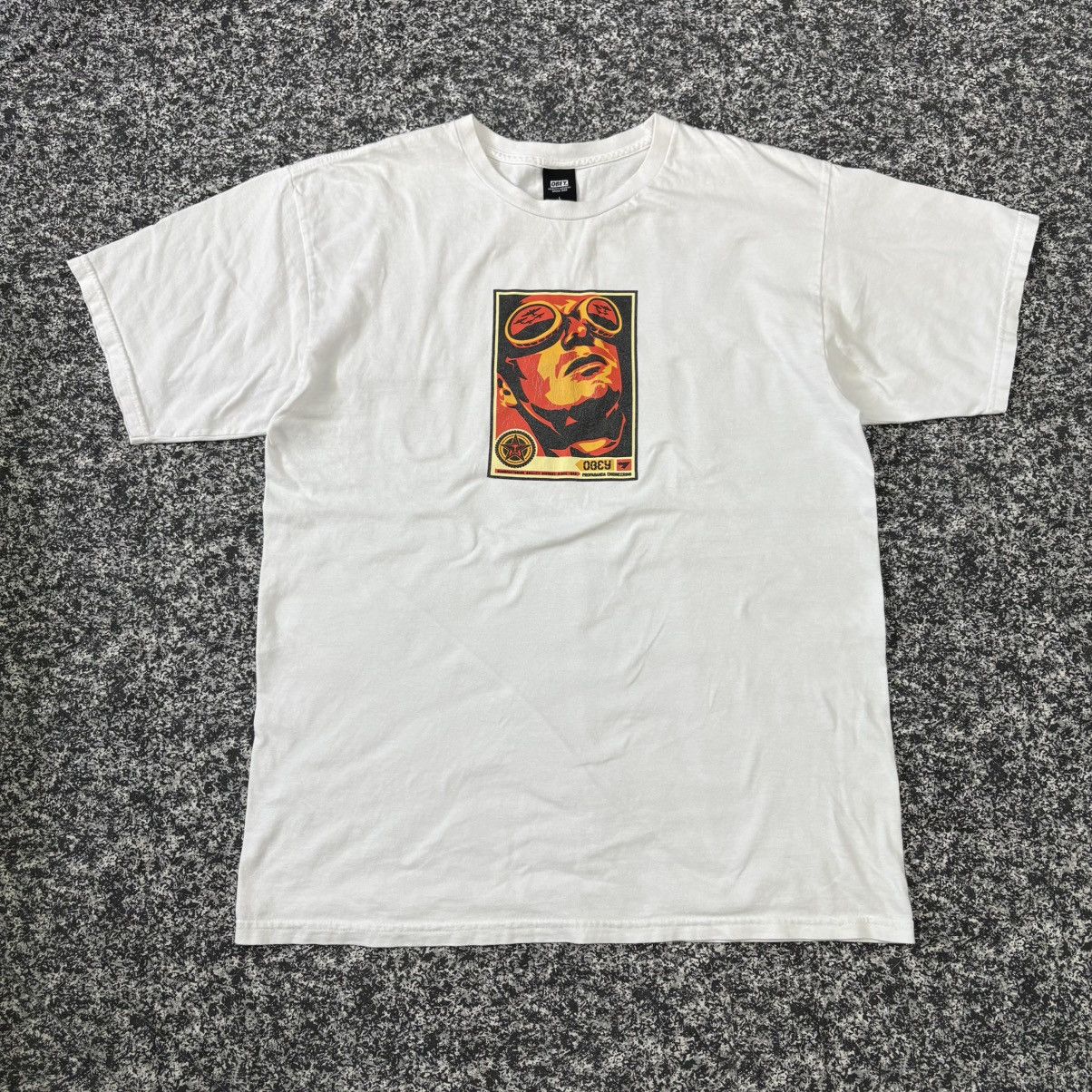 Obey × Vintage 🔴 OBEY Rare!! Vintage T-Shirt (30 Years of Dissent )🔴 Size US L / EU 52-54 / 3 - 1 Thumbnail