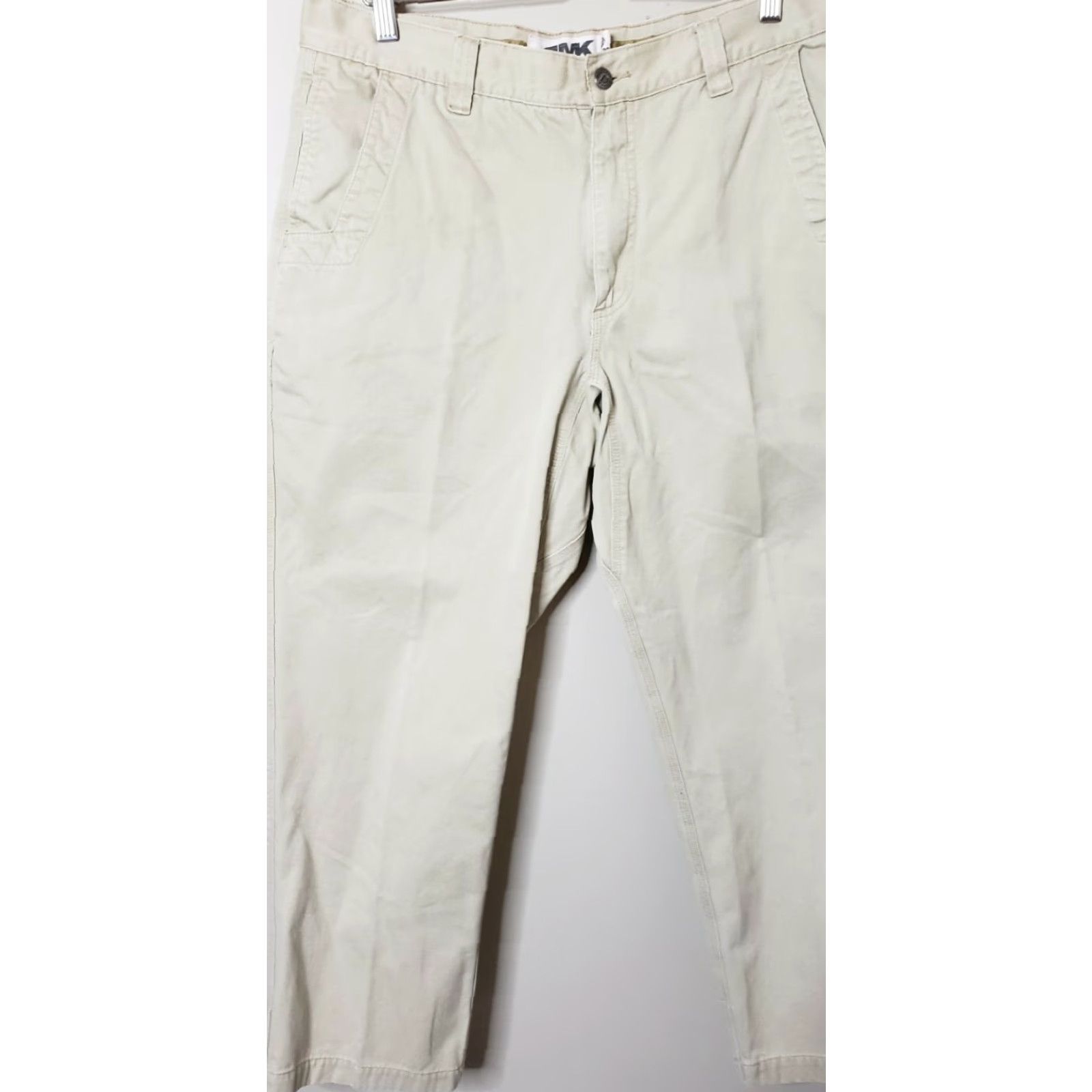 Mountain Khakis Mountain Khakis Light Tan Chino Hiking Work Casual Pants Men's 36X30 Regular Bootcut Canvas 100% Cotton Size US 36 / EU 52 - 3 Thumbnail