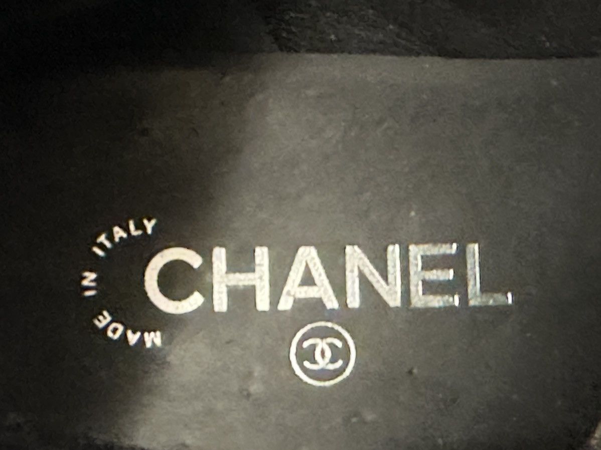 Chanel Chanel 2016 Wool Ankle Lace-Up Boots Size US 12 / EU 45 - 12 Thumbnail