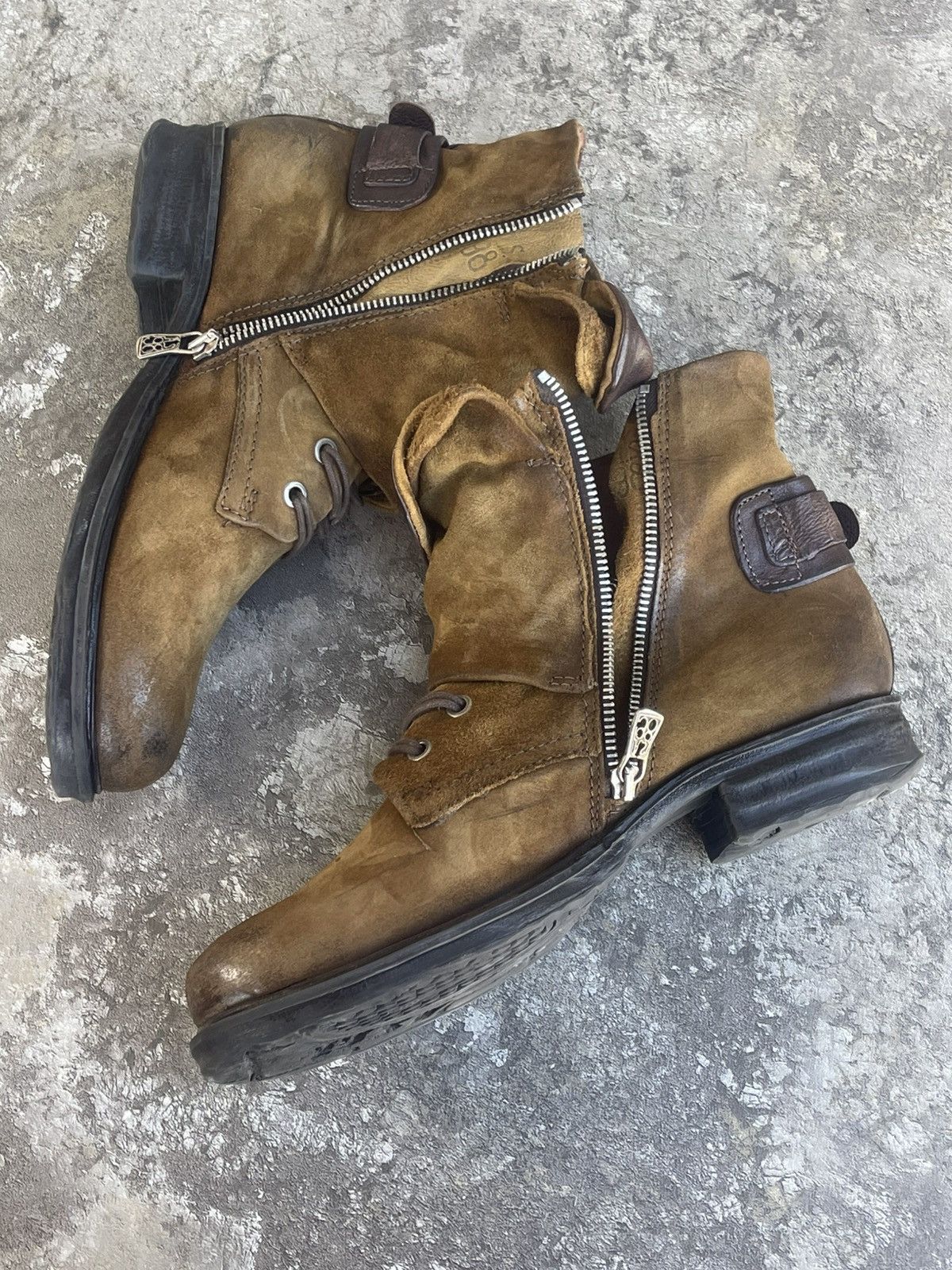 A.S.98 As 98 Guidi style Leather High Boots Size US 7 / EU 40 - 14 Thumbnail