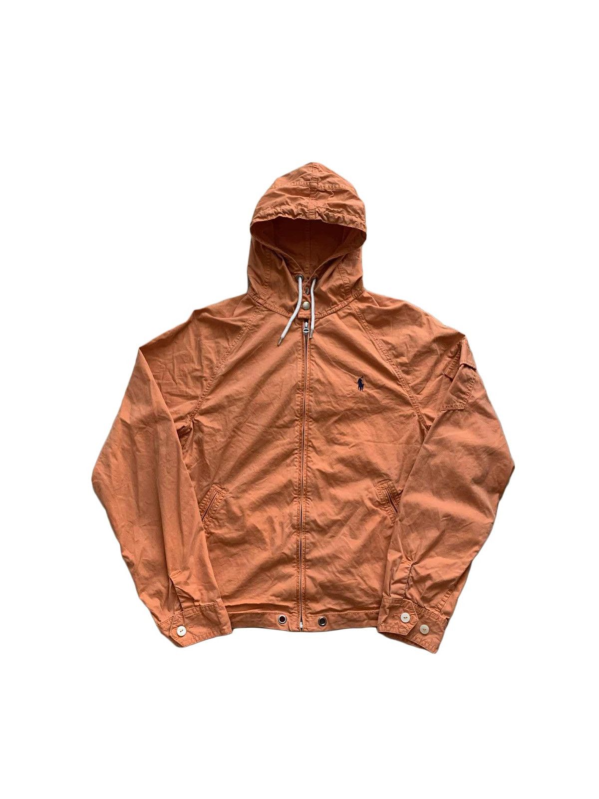 Polo Ralph Lauren Vintage Polo Ralph Lauren Peach Orange Windbreaker Jacket Size US M / EU 48-50 / 2 - 1 Thumbnail
