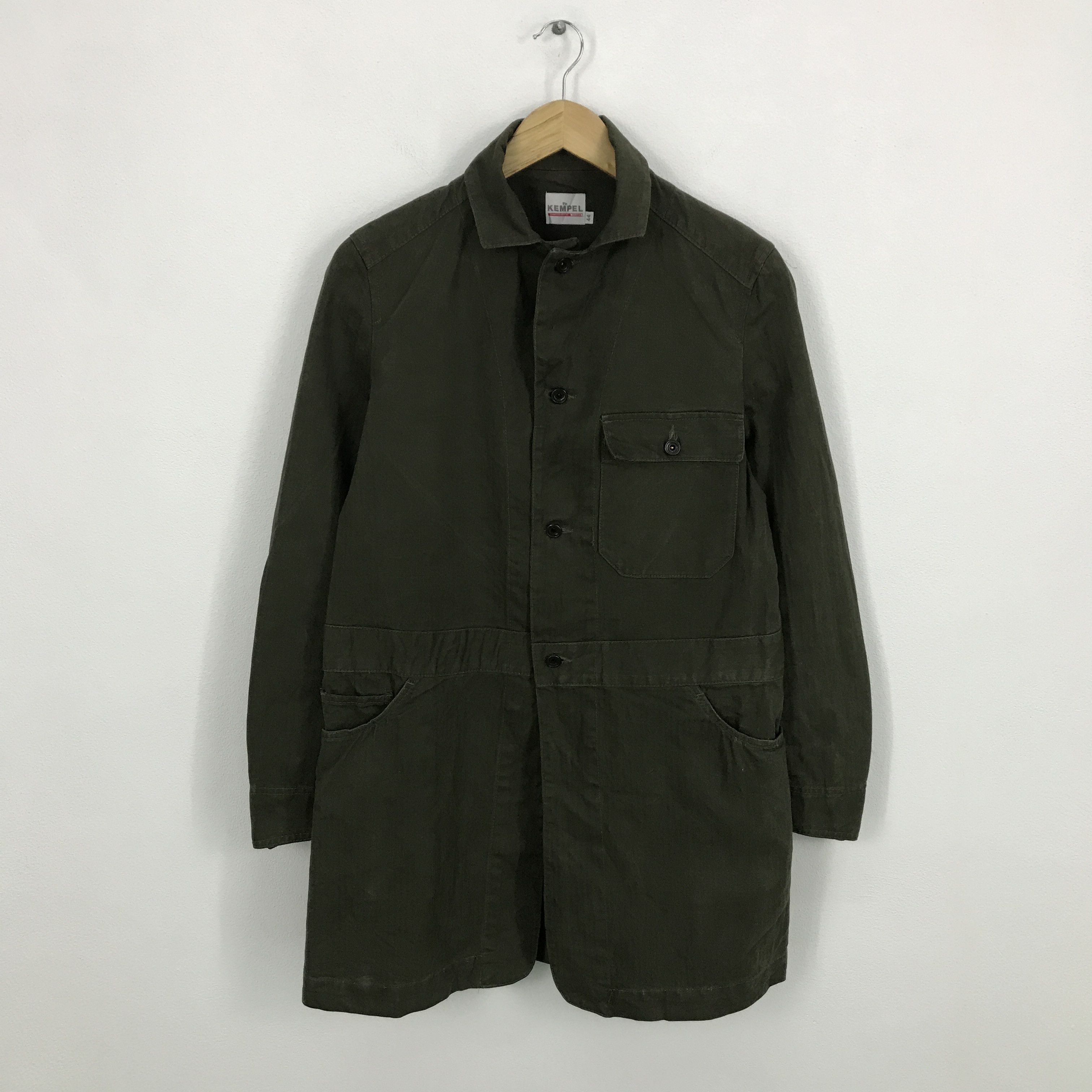 Japanese Brand kempel parkas style button jacket Size US M / EU 48-50 / 2 - 1 Thumbnail