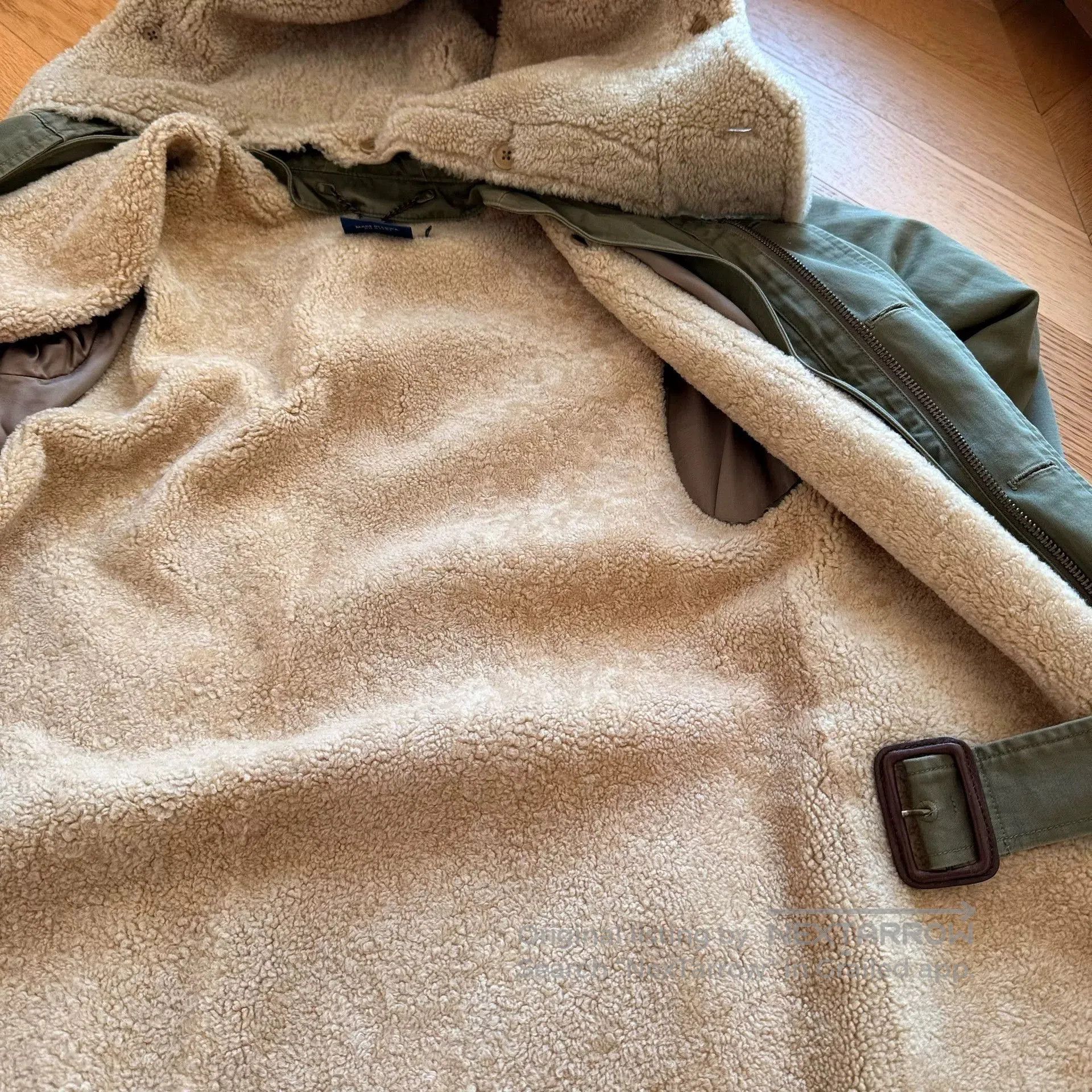 RLX Ralph Lauren Vintage Sheepskin Detachable Parka Jacket. Size S / US 4 / IT 40 - 4 Thumbnail