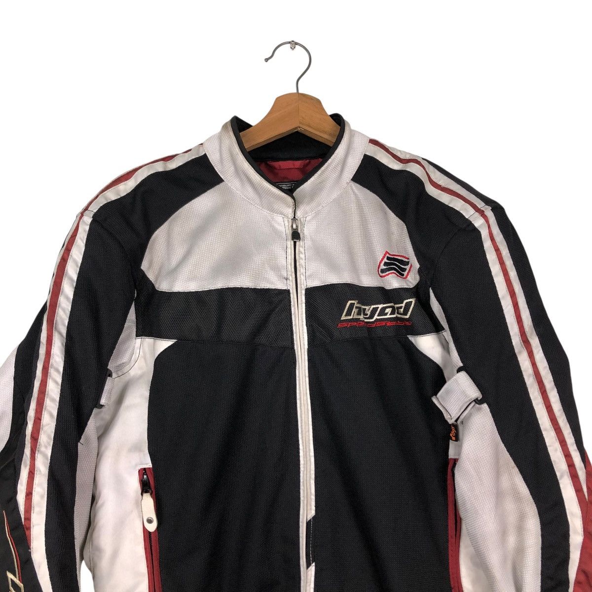 Kadoya 🔥VINTAGE BOMBER BIKER RACING MOTORCYCLE HYOD ISSEY MIYAKE Size US L / EU 52-54 / 3 - 5 Thumbnail