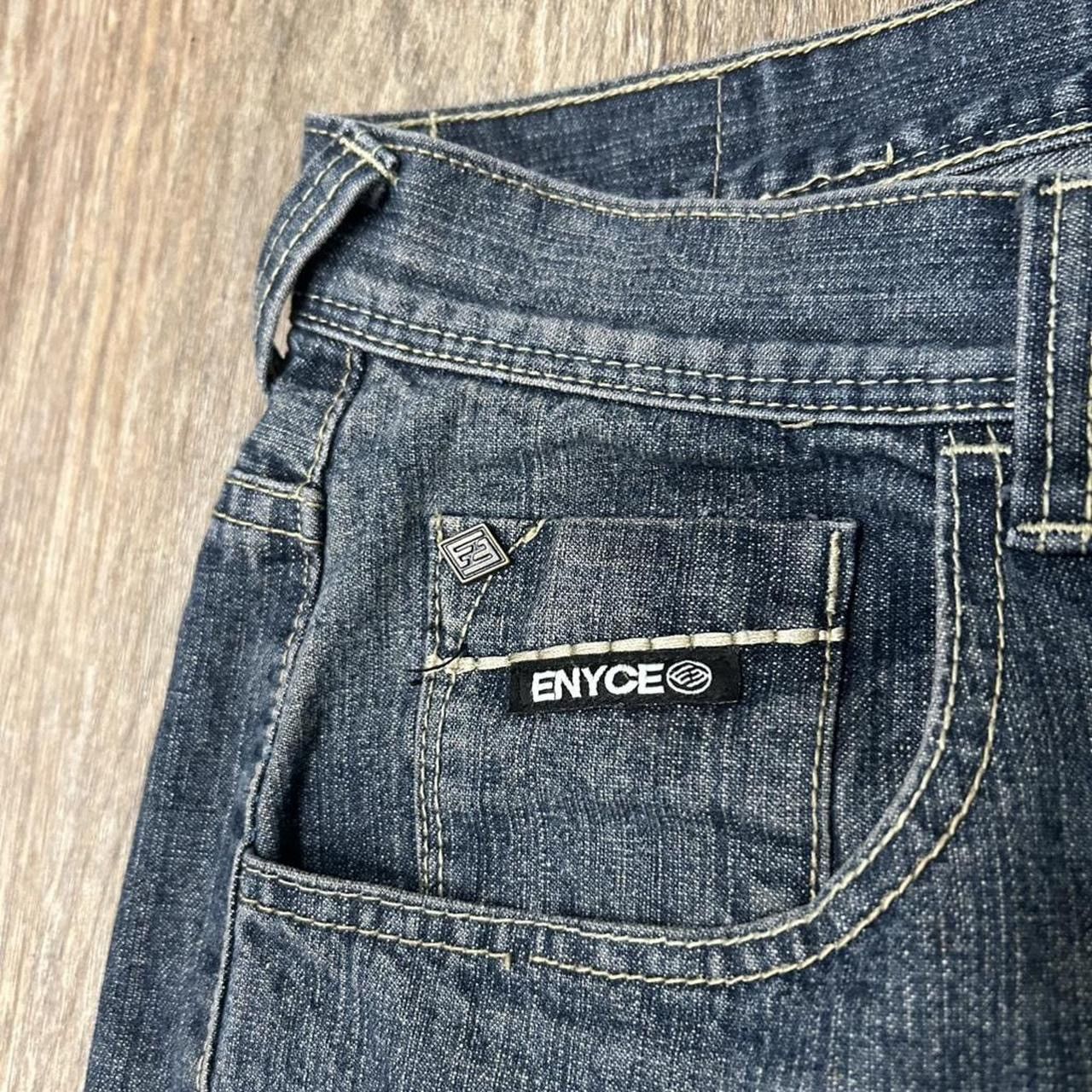 Enyce Y2K Enyce Embroidered Wide Leg Jeans Size 30 Size US 30 / EU 46 - 7 Thumbnail