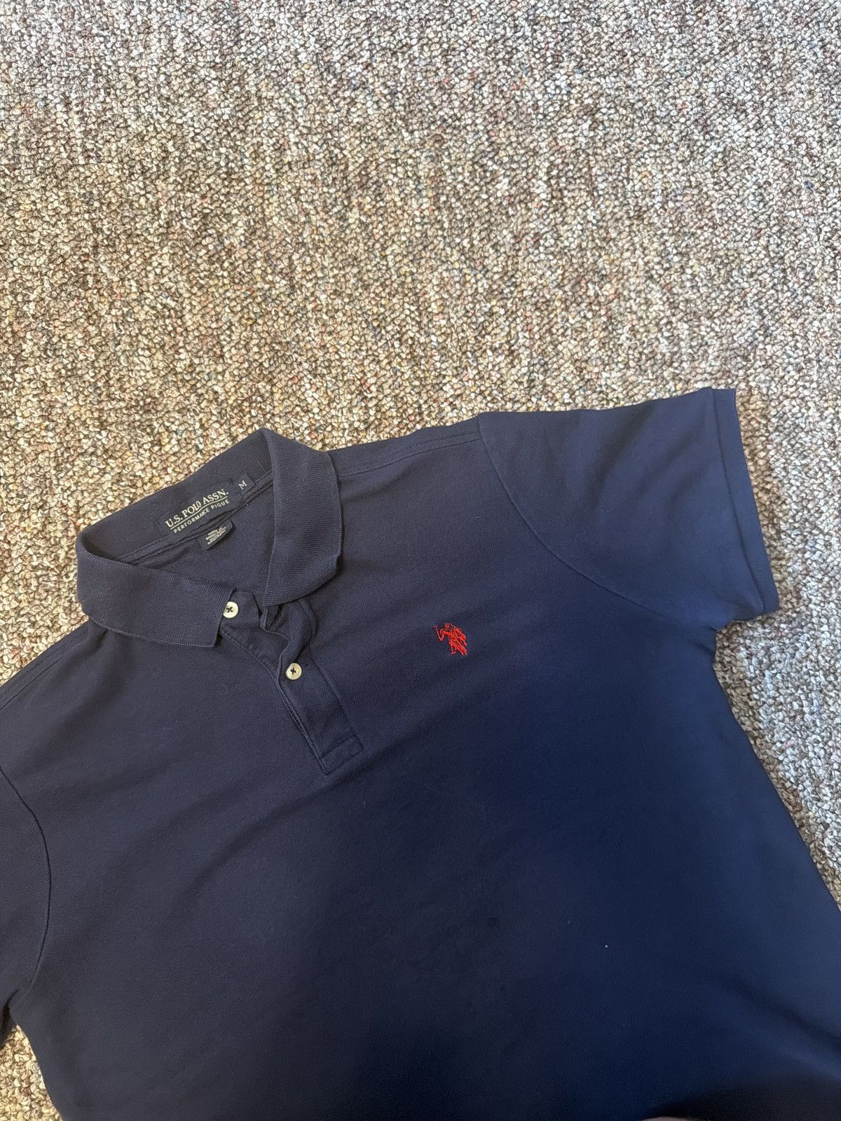 U.S. Polo Assn. Polo tee w red logo Size US M / EU 48-50 / 2 - 1 Thumbnail