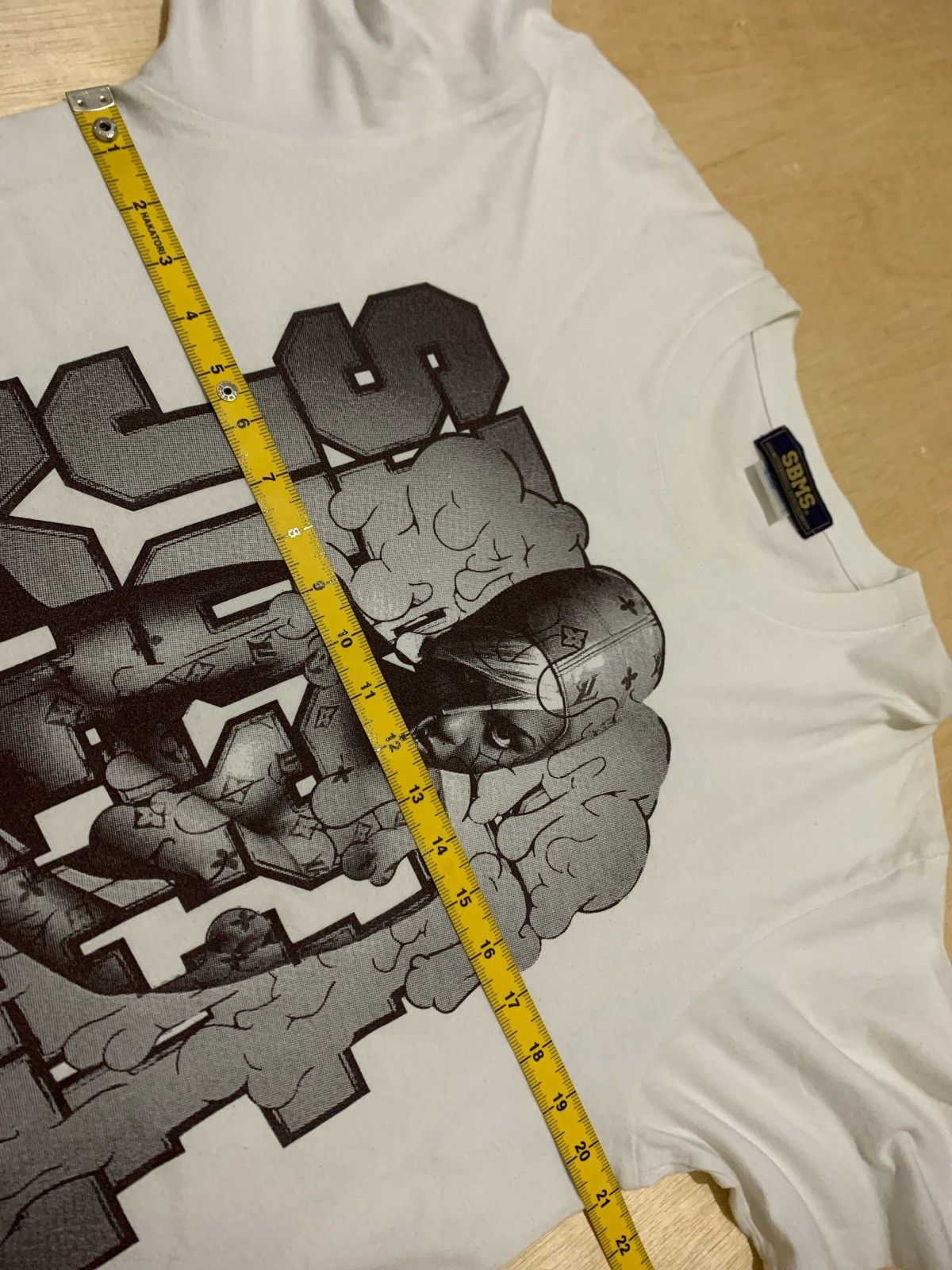 Japanese Brand SBMS Funda Mental undercover style tshirt Size US L / EU 52-54 / 3 - 10 Thumbnail