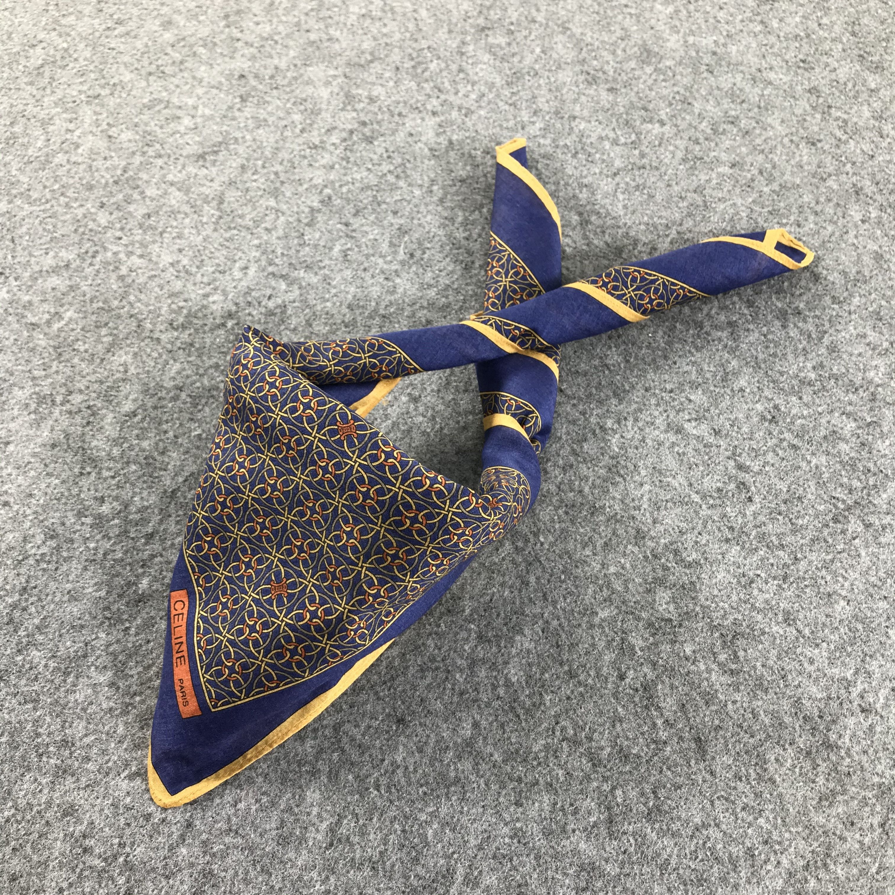 Celine Celine Handkerchief Neckerchief Bandana H346 Size ONE SIZE - 3 Thumbnail