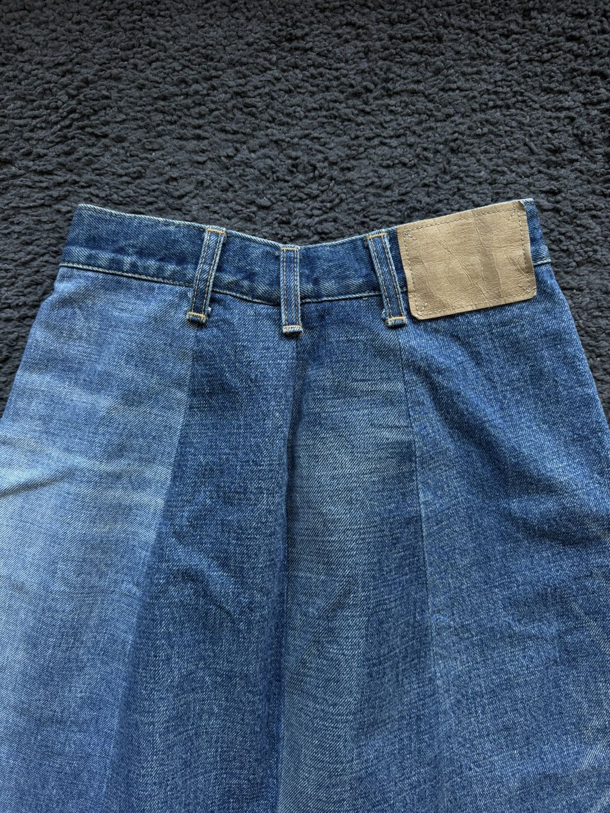 Celine Celine Blue Denim Maxi Skirt Size S / US 4 / IT 40 - 9 Thumbnail