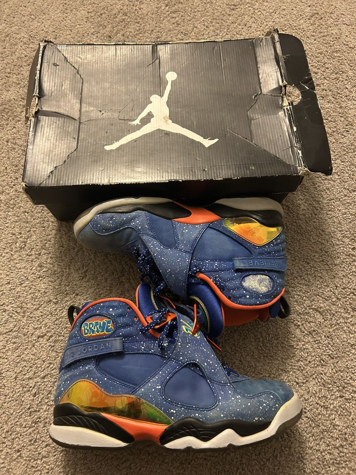Jordan Brand Air Jordan Retro 8 Doernbecher Size 9 Size US 9 / EU 42 - 1 Thumbnail