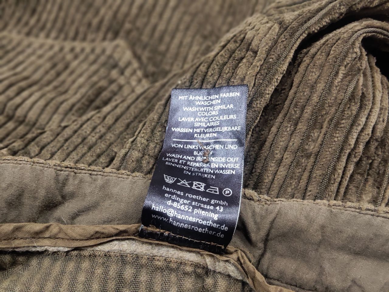 hannes roether Hannes Roether Design Flared Brown Corduroy Trouser Pants Size 30" / US 8 / IT 44 - 16 Thumbnail