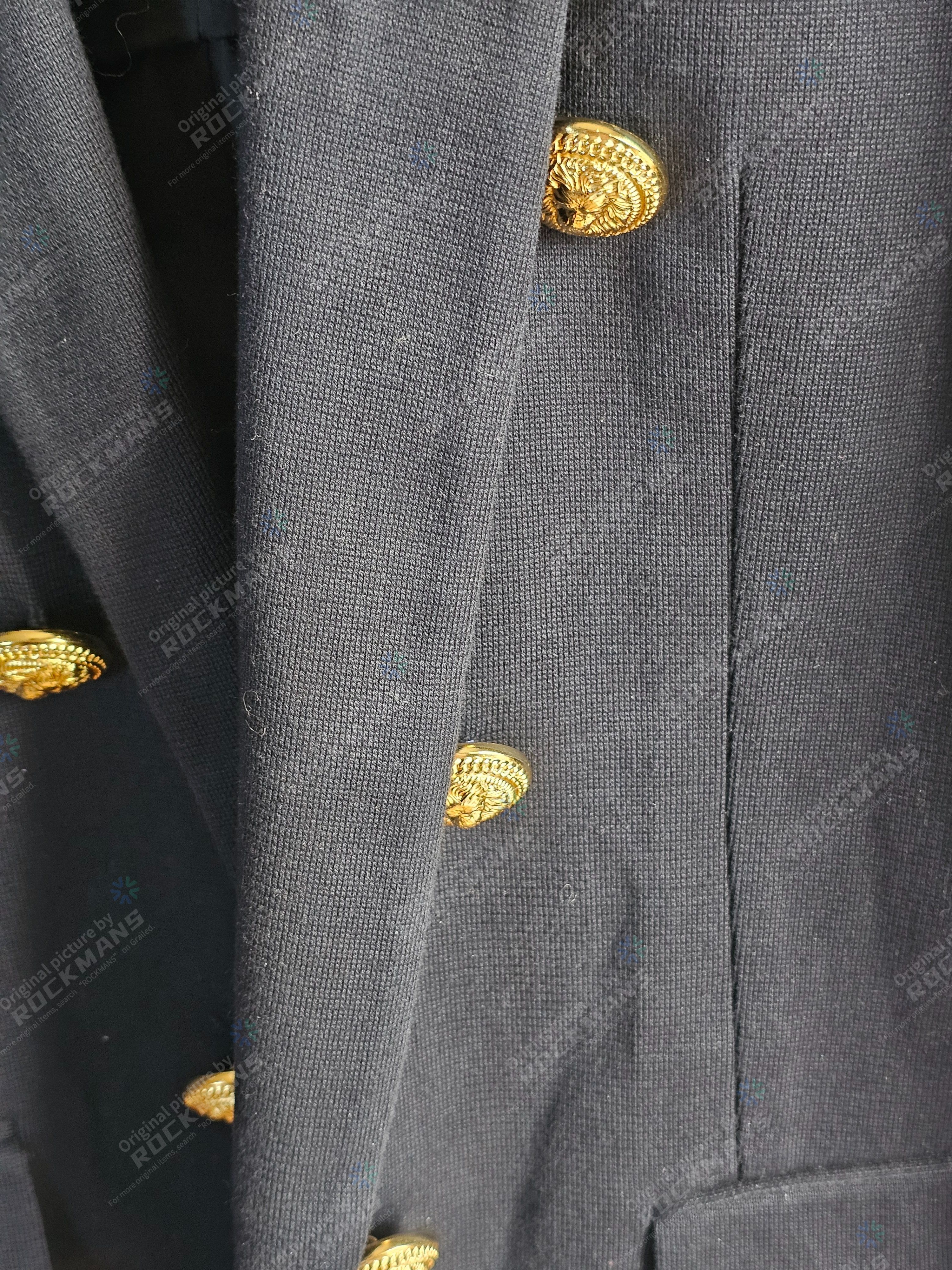 Balmain BALMAIN Men's Suit Jacket Size 50 Fits Like 48 Size 50S - 2 Thumbnail