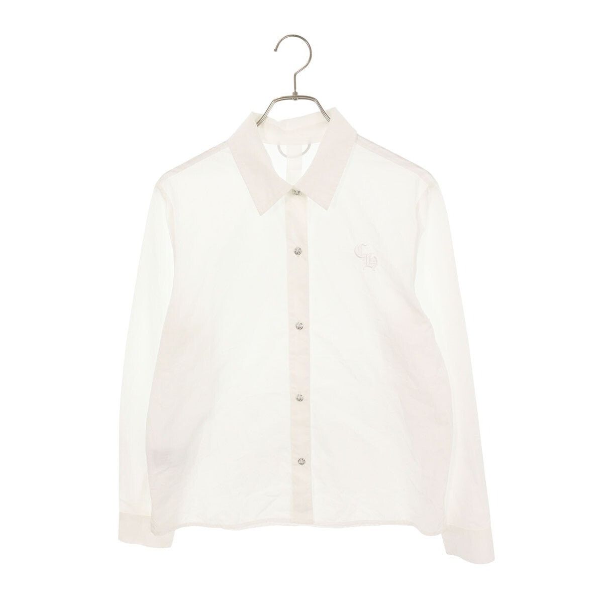 Chrome Hearts Chrome Hearts Long Sleeve Shirt CH Embroidery Size US M / EU 48-50 / 2 - 1 Thumbnail