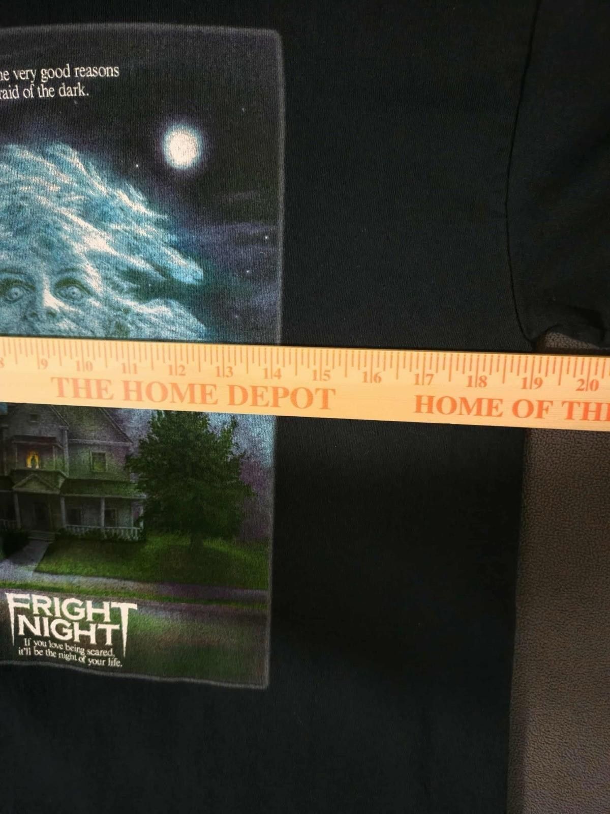 Other Vintage Fright Night Horror Movie T-Shirt 80s Poster sizeM#4 Size US M / EU 48-50 / 2 - 2 Thumbnail