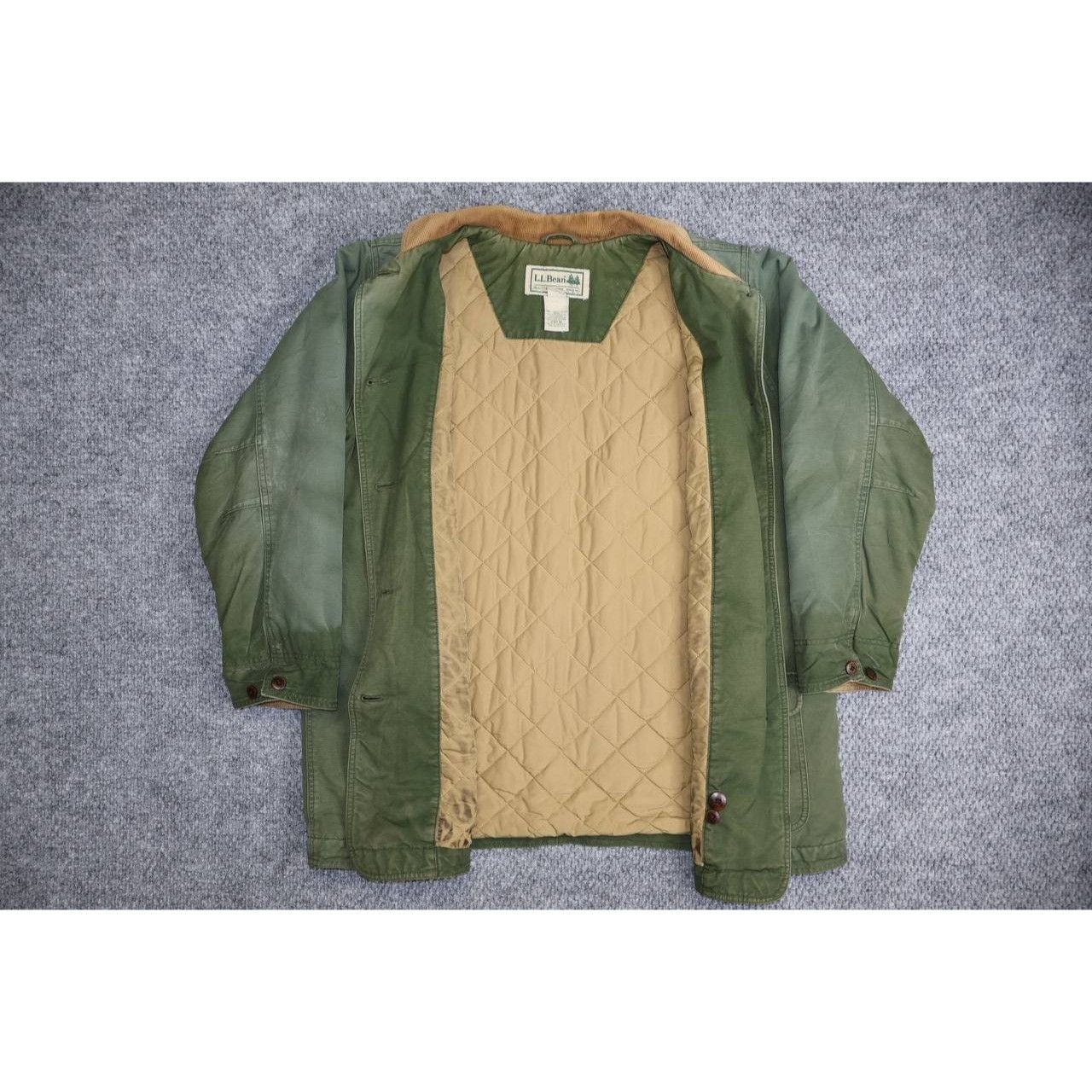 L.L. Bean Vintage LL Bean 1X Chore Jacket Barn Coat 0WY30 Quilted Size US XL / EU 56 / 4 - 4 Thumbnail