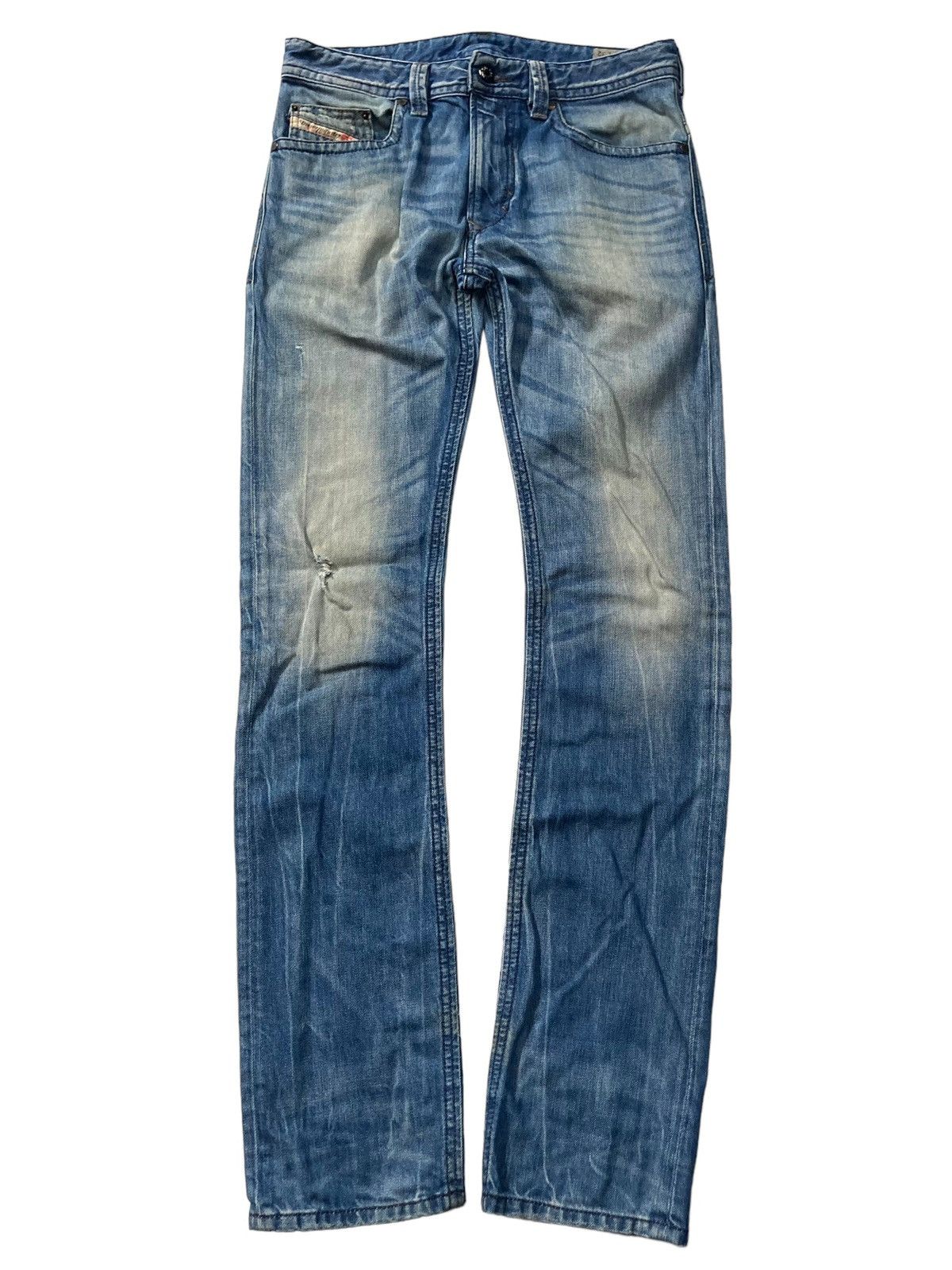 Diesel × Japanese Brand Vintage y2k Diesel Jeans Denim Distressed Faded Washed Size US 28 / EU 44 - 1 Thumbnail