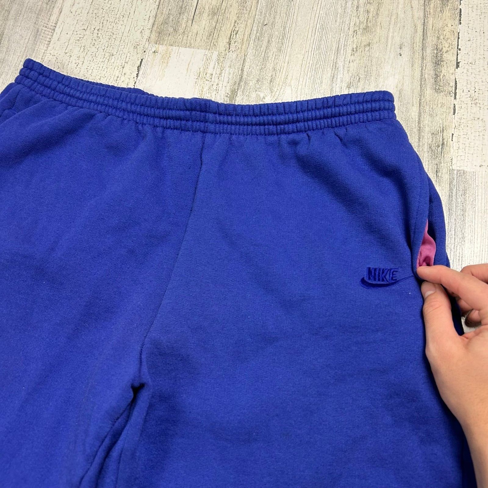 Nike × Vintage Vintage Nike 90s Sweatpants Size US 32 / EU 48 - 2 Thumbnail