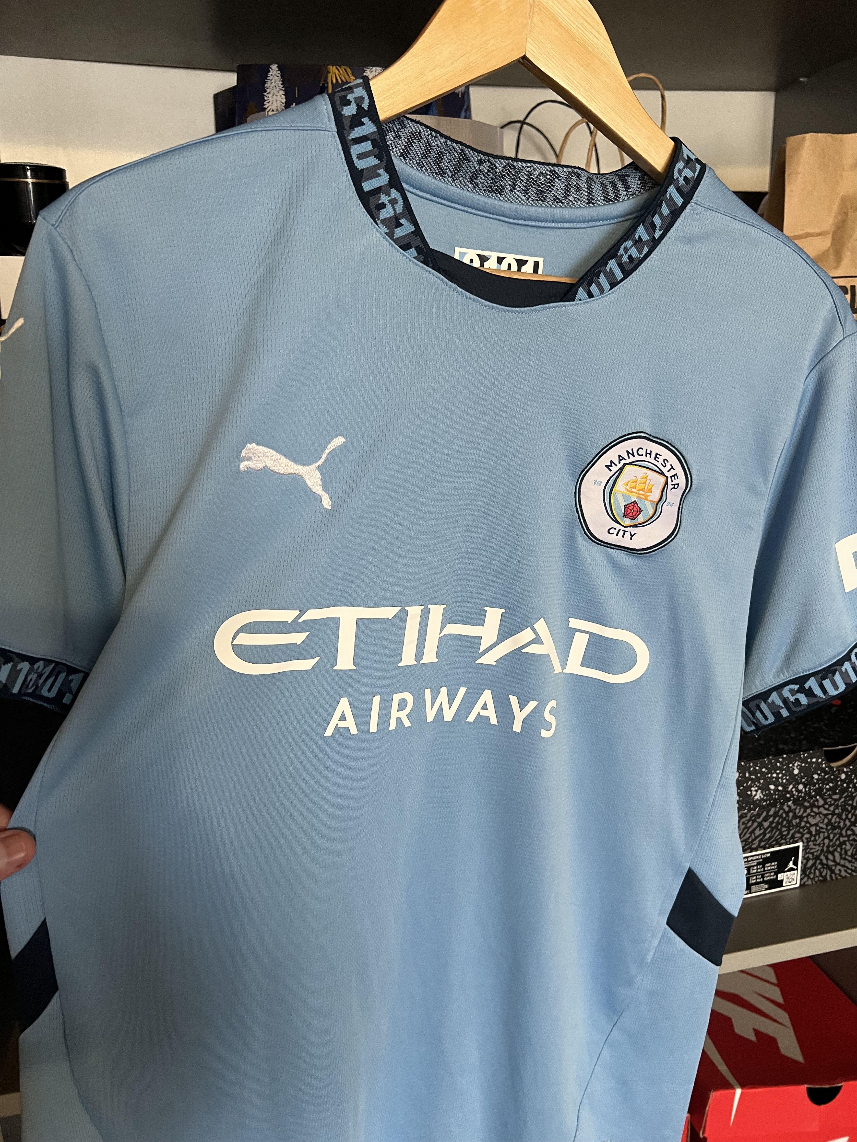 Puma Vintage Puma Fc Manchester City England Soccer Jersey Y2K Size US M / EU 48-50 / 2 - 2 Thumbnail