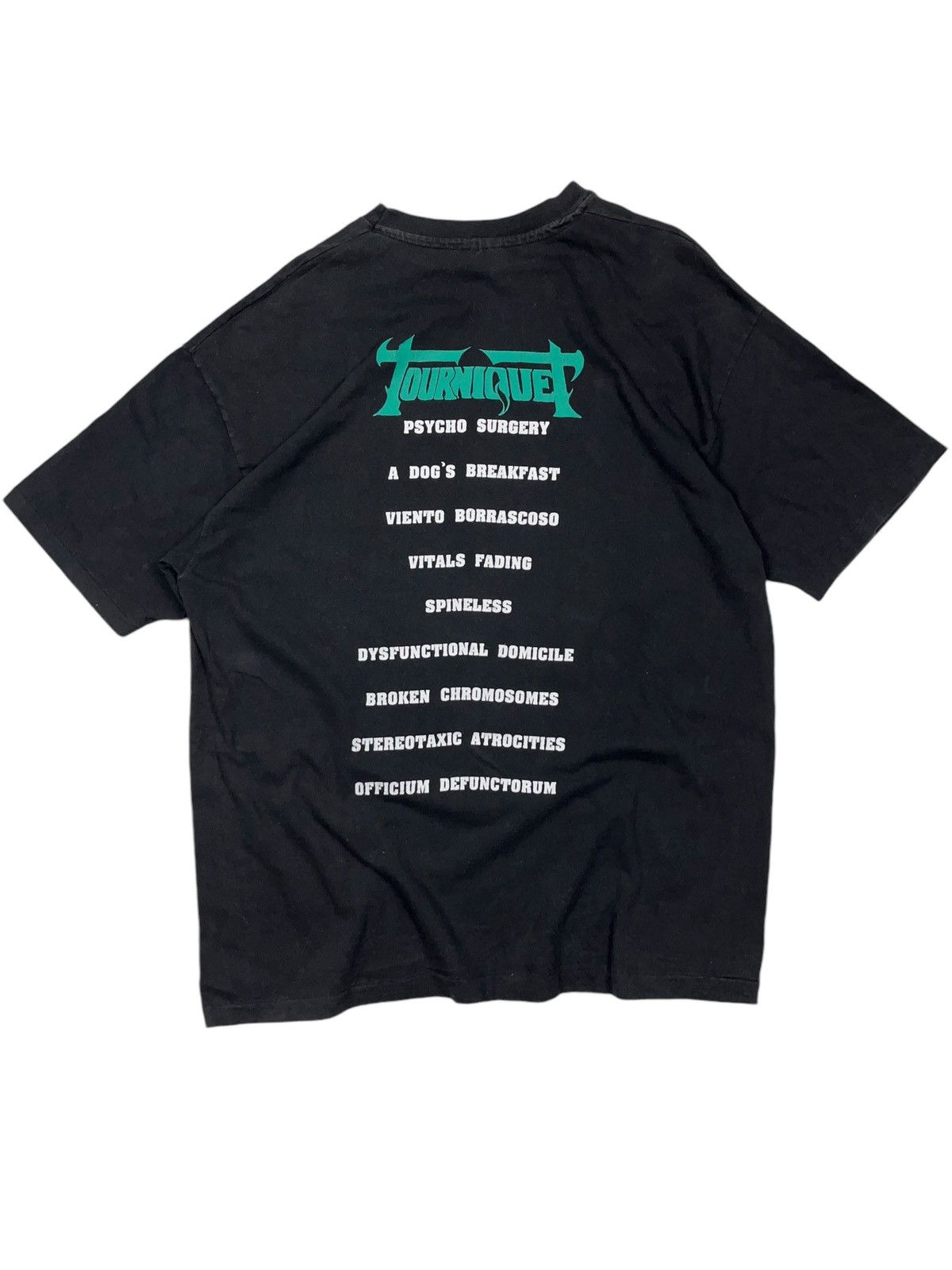 Band Tees × Vintage Vintage 1991 Tourniquet Psycho Christian Metal Band T-shirt Size US XL / EU 56 / 4 - 2 Thumbnail