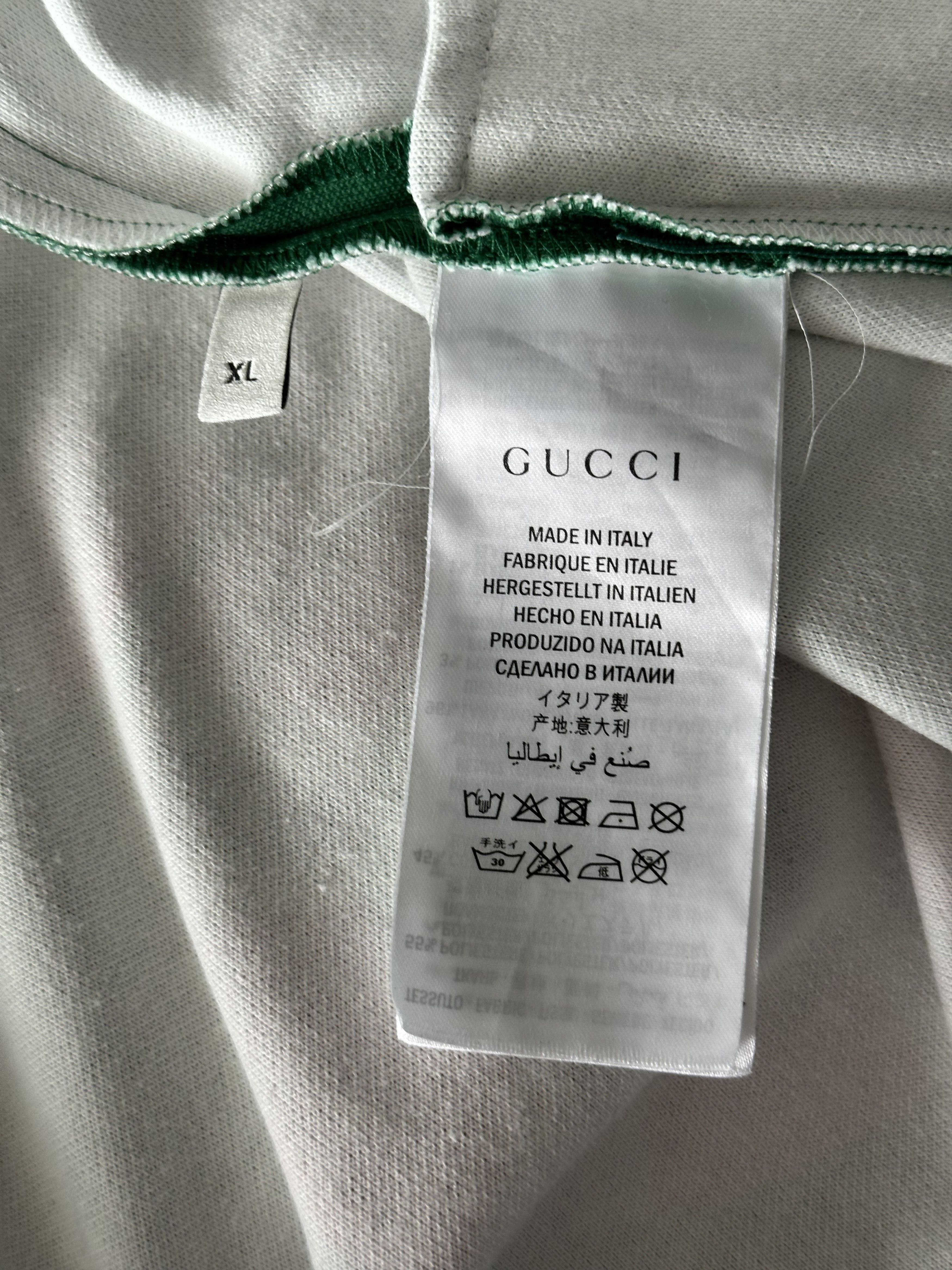 Gucci Gucci Green Snake Striped Track Jacket Size US XL / EU 56 / 4 - 4 Thumbnail