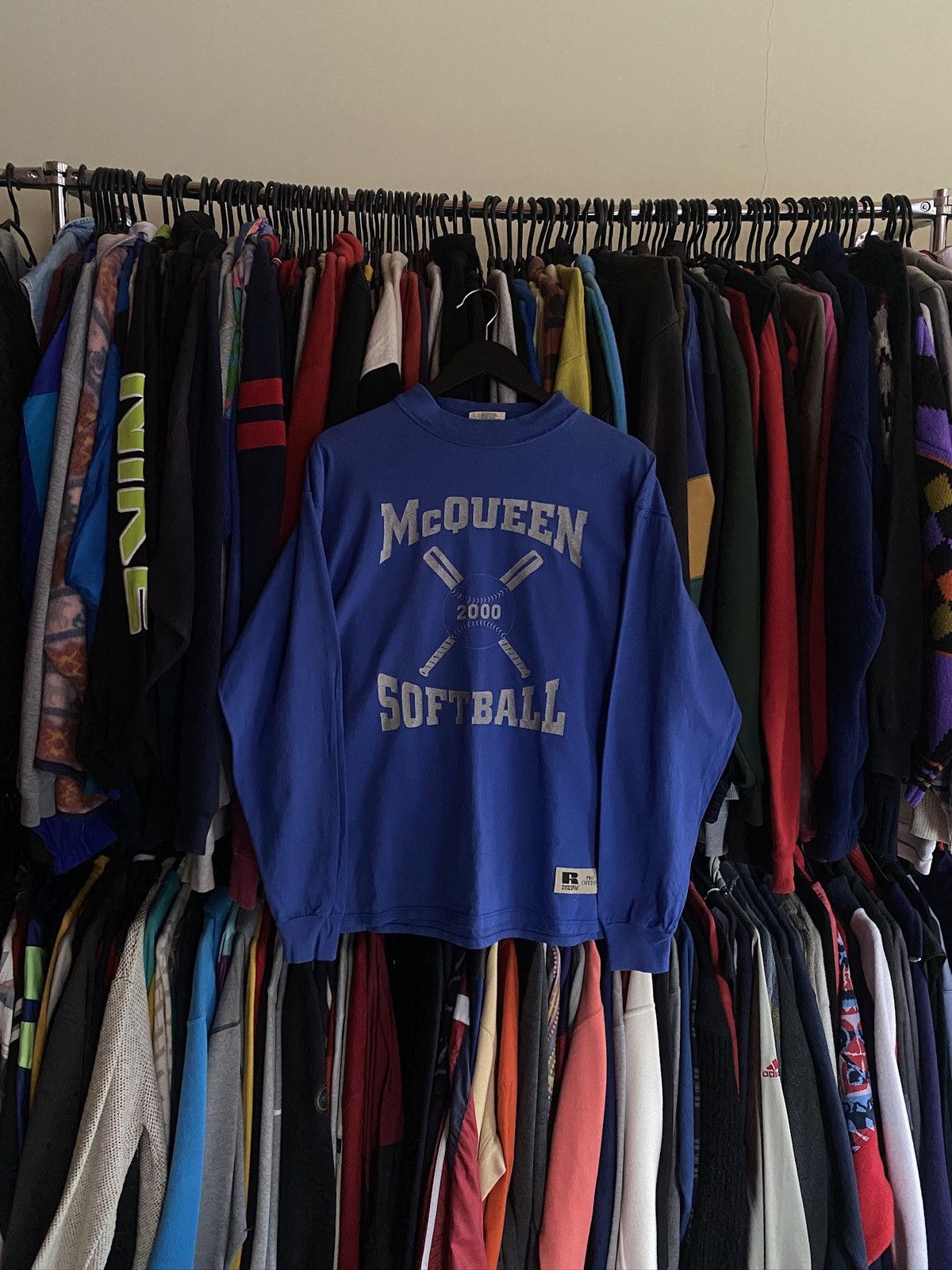 Russell Athletic VINTAGE RUSSELL ATHLETIC MCQUEEN SOFTBALL LONG SLEEVE 90s Size US M / EU 48-50 / 2 - 1 Thumbnail